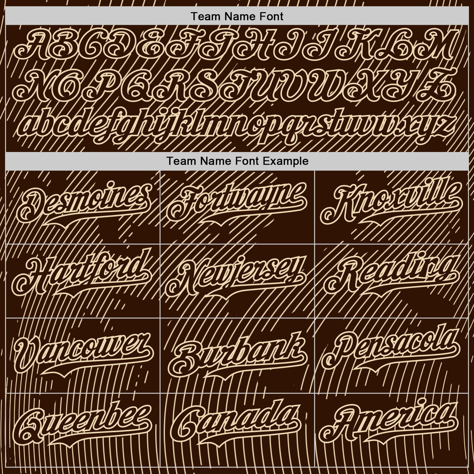 Custom Brown Cream Curve Lines Authentic Baseball Jersey view 4