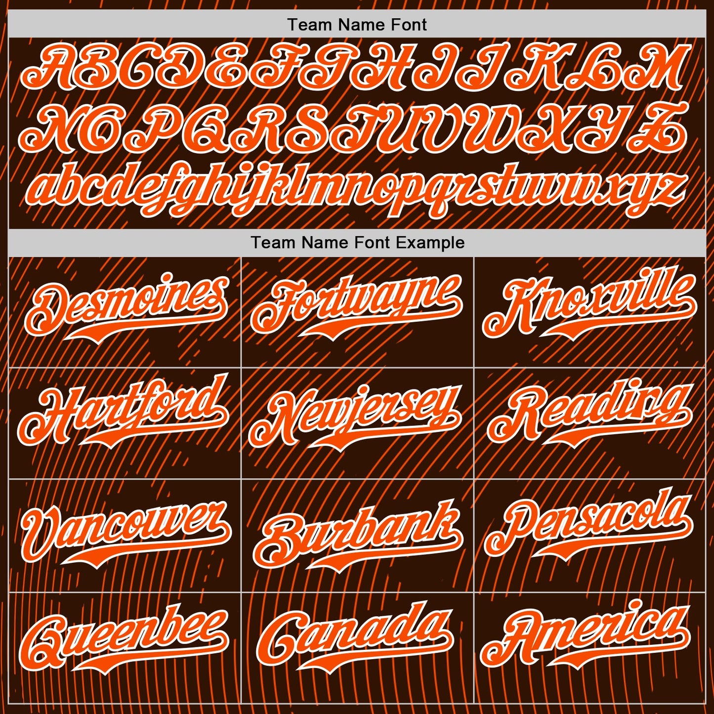 Custom Brown Orange-White Curve Lines Authentic Baseball Jersey view 4
