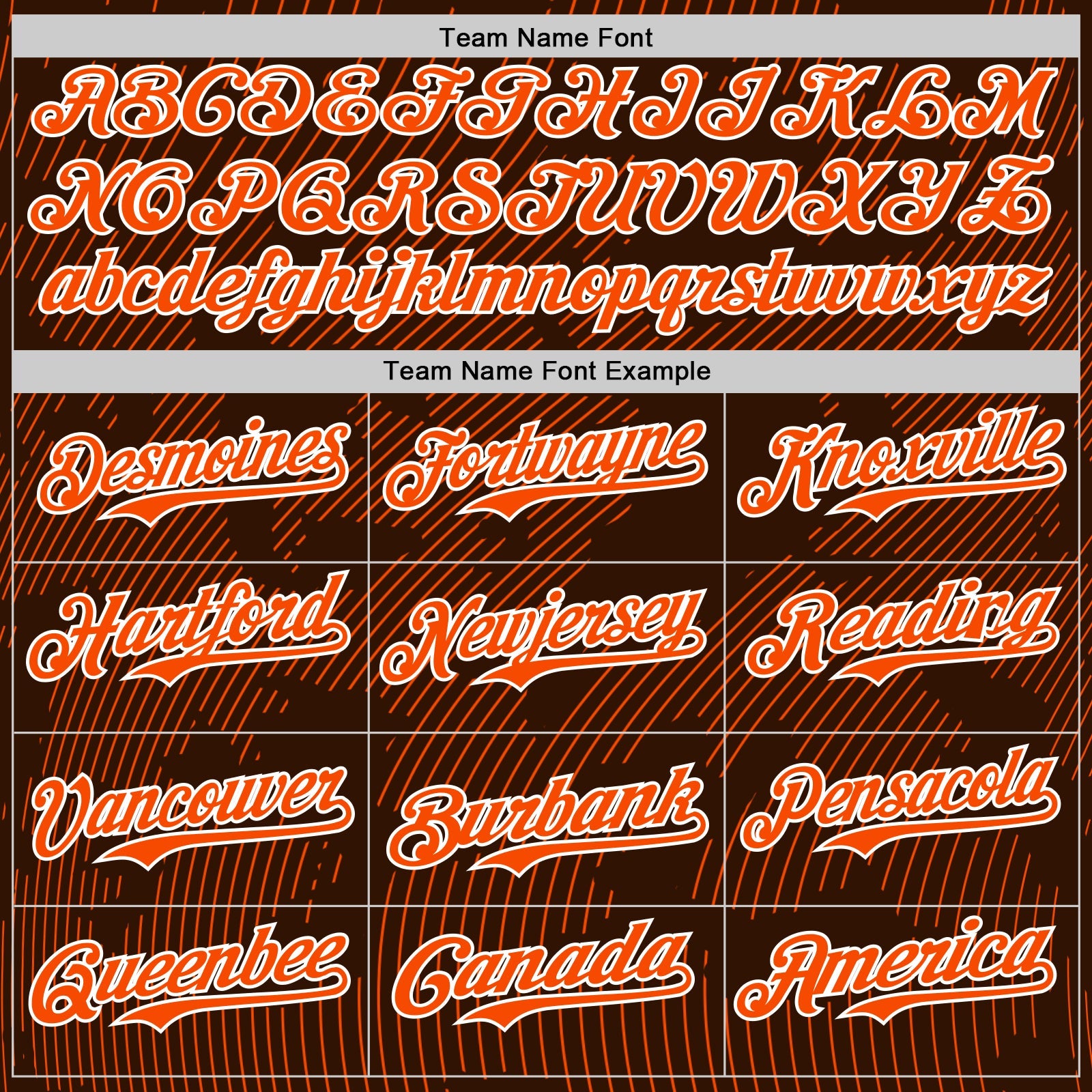 Custom Brown Orange-White Curve Lines Authentic Baseball Jersey view 4