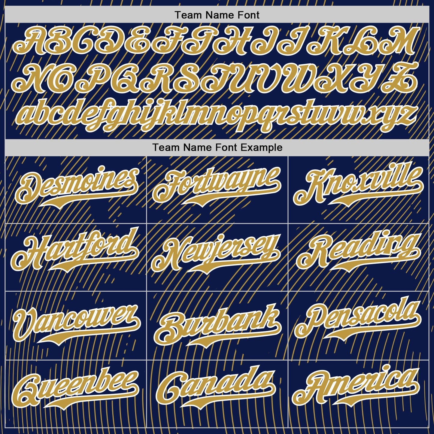 Custom Navy Old Gold-White Curve Lines Authentic Baseball Jersey view 4