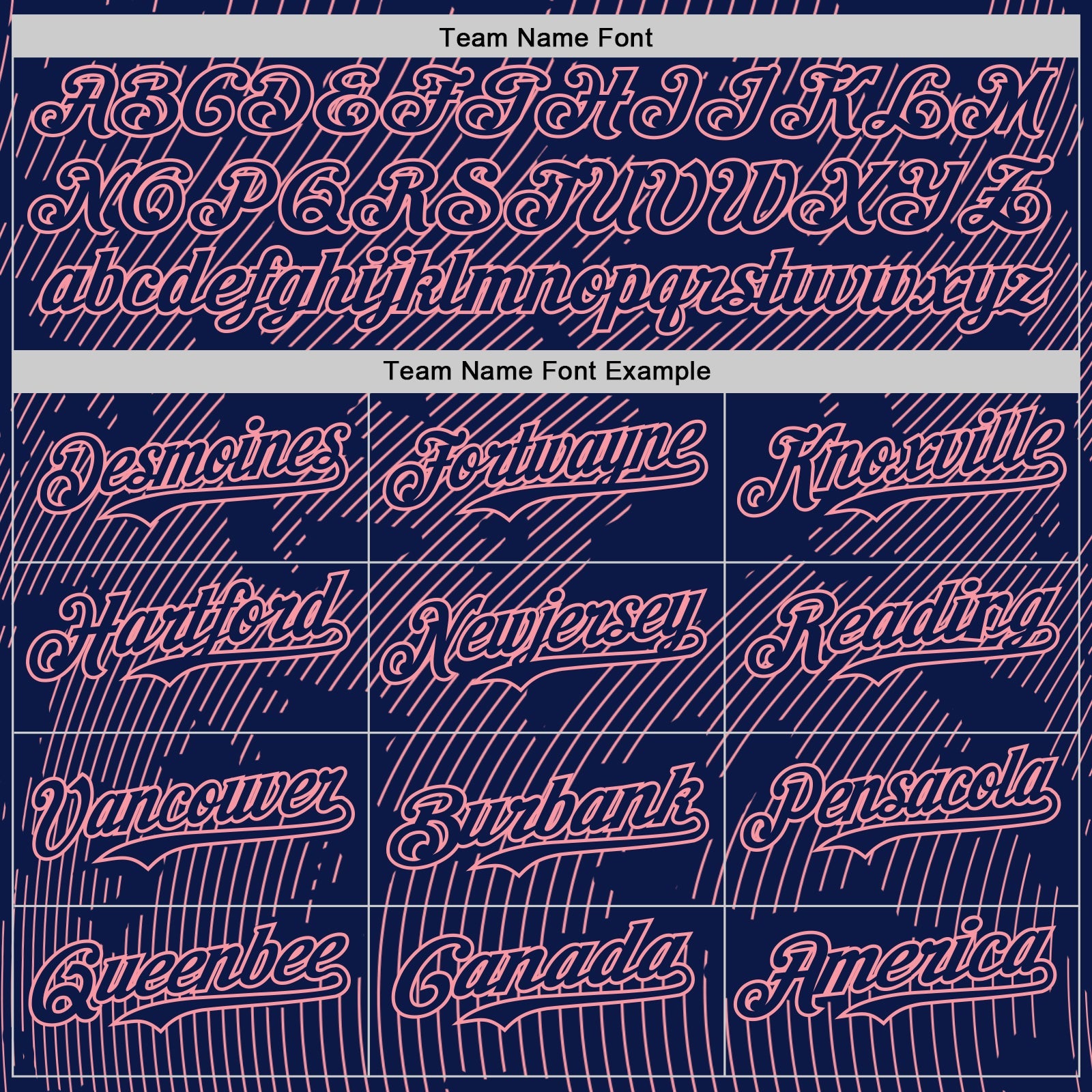 Custom Navy Medium Pink Curve Lines Authentic Baseball Jersey view 4