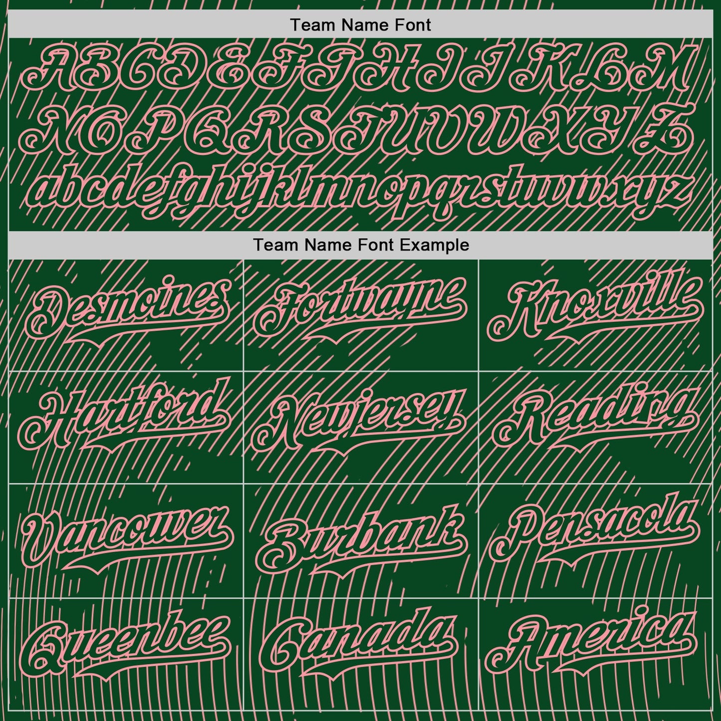 Custom Green Medium Pink Curve Lines Authentic Baseball Jersey view 4