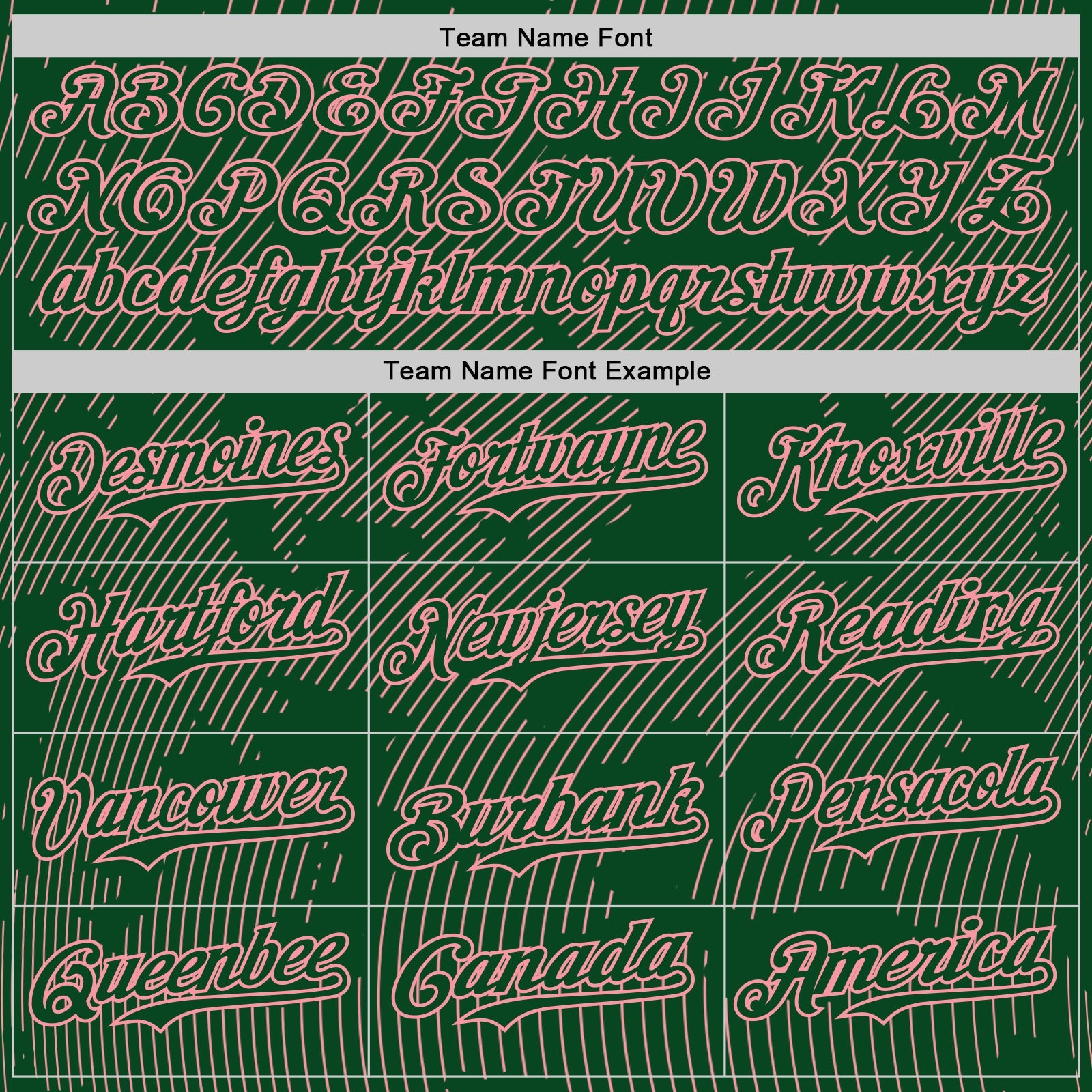 Custom Green Medium Pink Curve Lines Authentic Baseball Jersey view 4