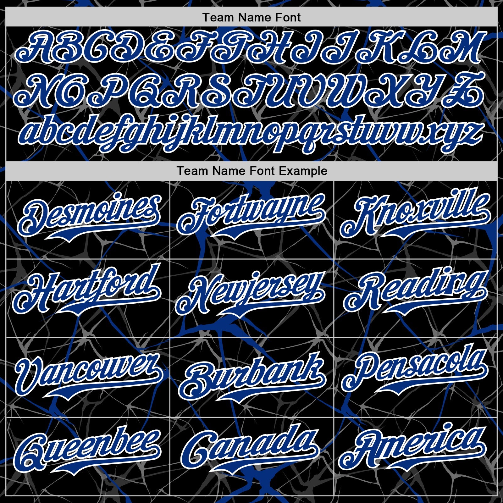 Custom Black Royal-White 3D Pattern Design Abstract Network Authentic Baseball Jersey view 4