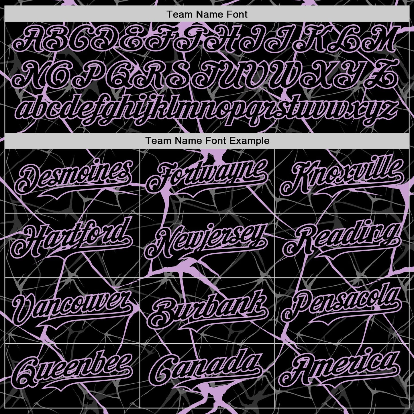 Custom Black Light Purple 3D Pattern Design Abstract Network Authentic Baseball Jersey view 4