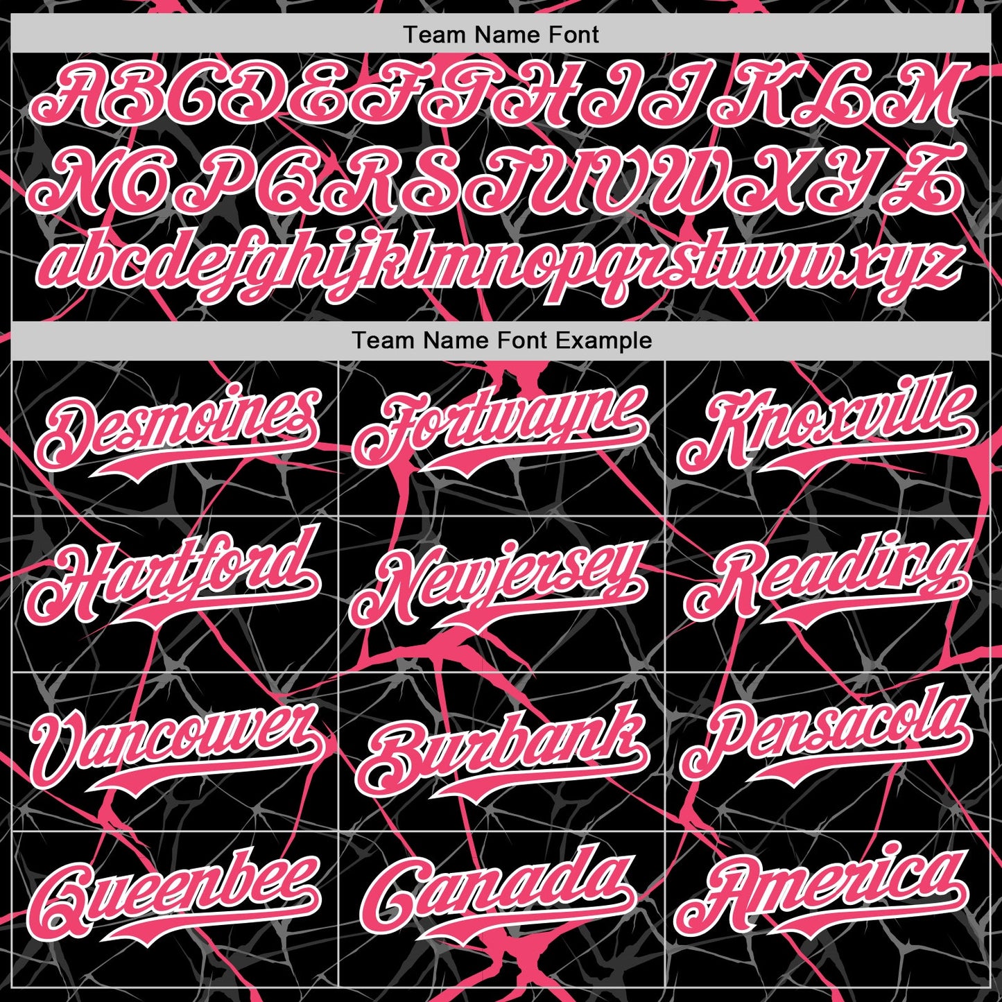Custom Black Neon Pink-White 3D Pattern Design Abstract Network Authentic Baseball Jersey view 4