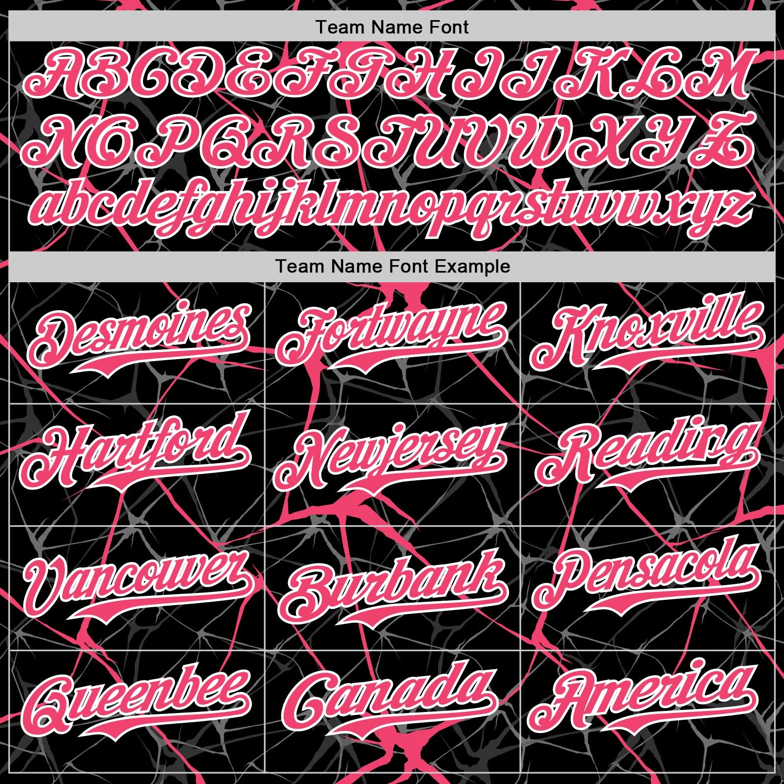 Custom Black Neon Pink-White 3D Pattern Design Abstract Network Authentic Baseball Jersey view 4