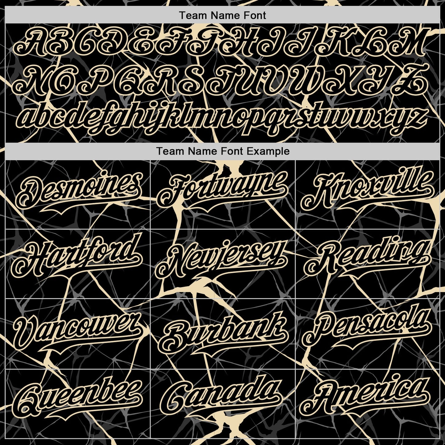 Custom Black Cream 3D Pattern Design Abstract Network Authentic Baseball Jersey view 4