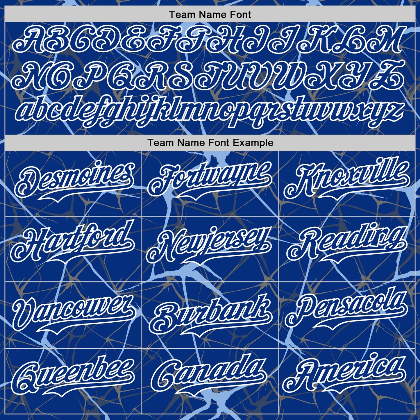 Custom Royal Light Blue-White 3D Pattern Design Abstract Network Authentic Baseball Jersey view 4