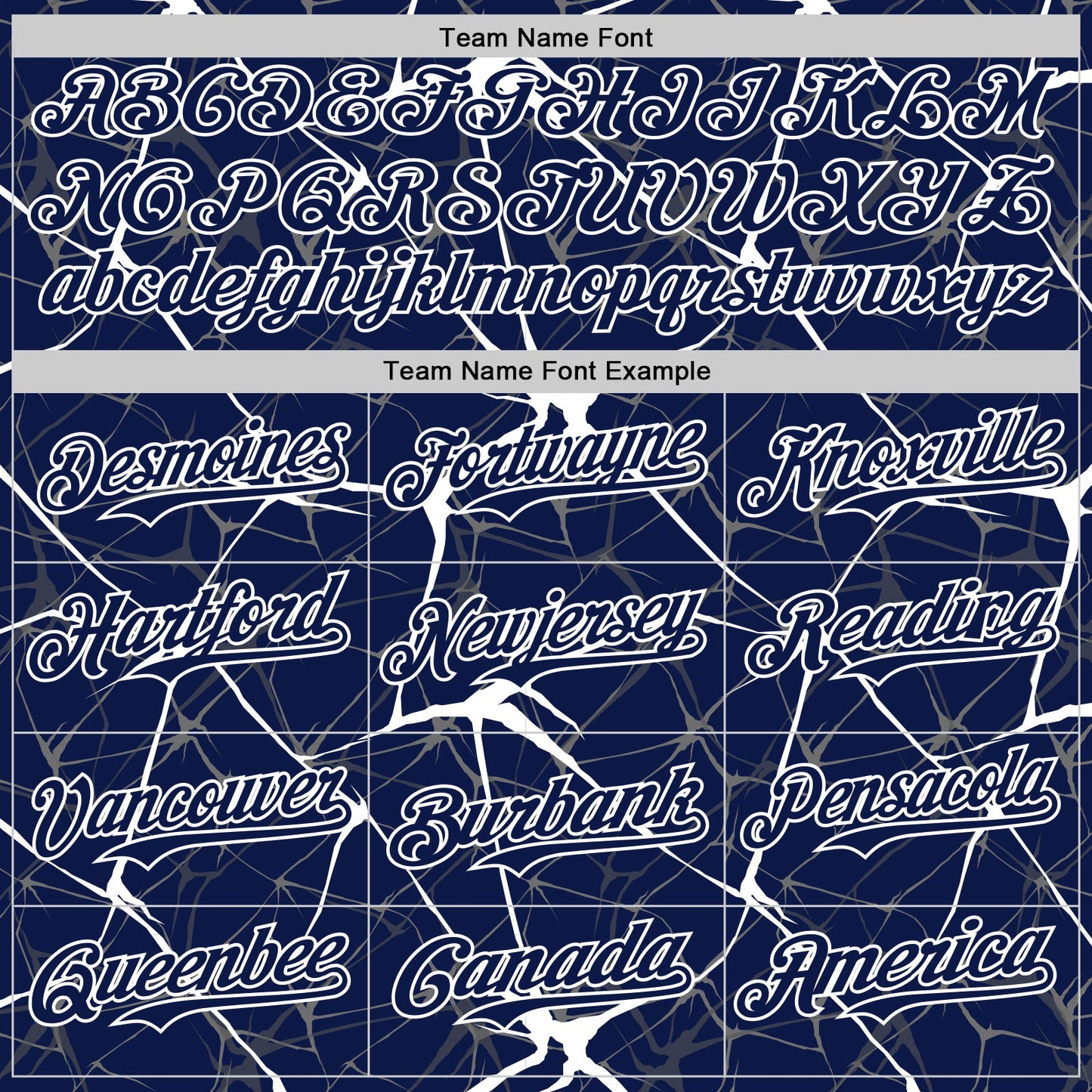 Custom Navy White 3D Pattern Design Abstract Network Authentic Baseball Jersey view 4