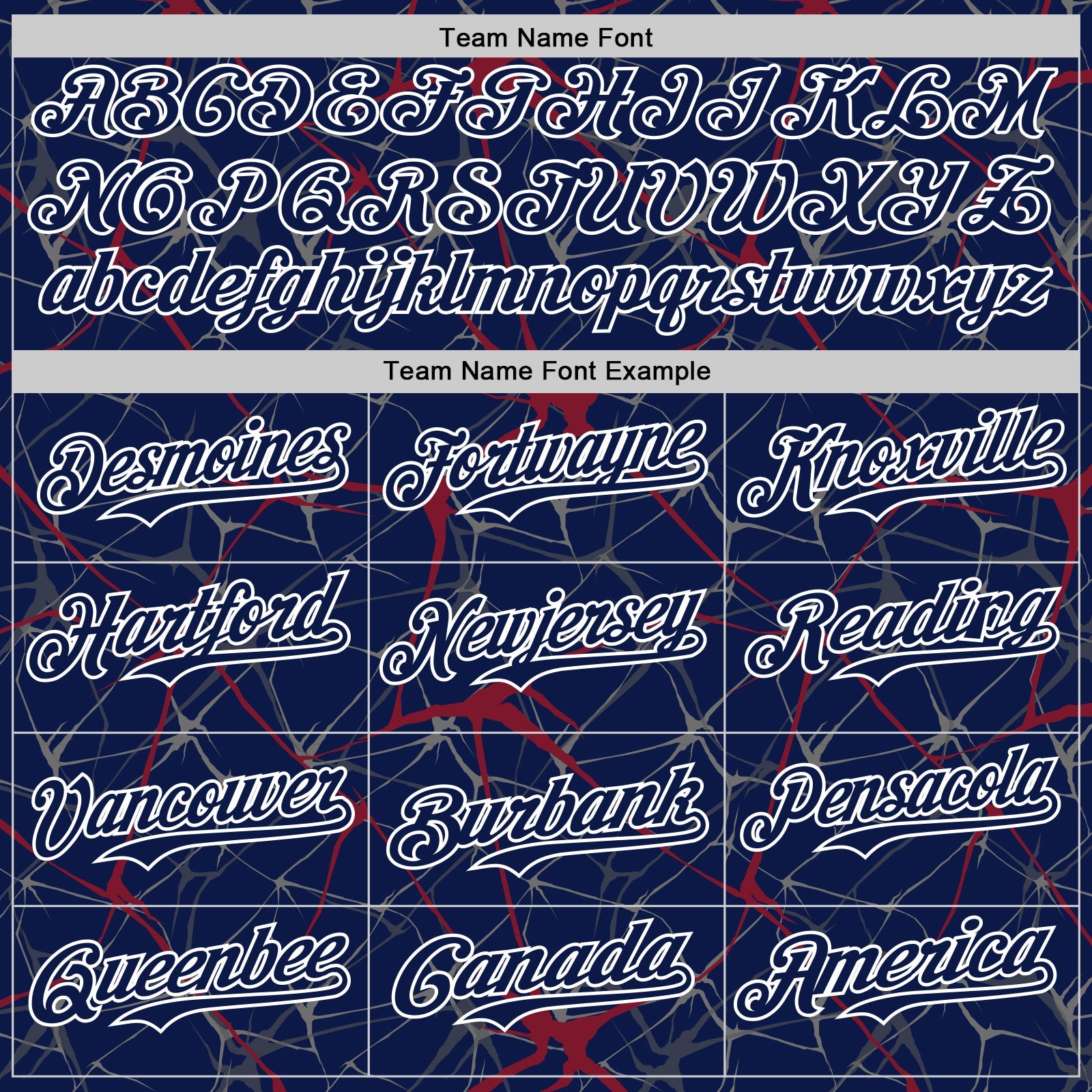 Custom Navy Crimson-White 3D Pattern Design Abstract Network Authentic Baseball Jersey view 4