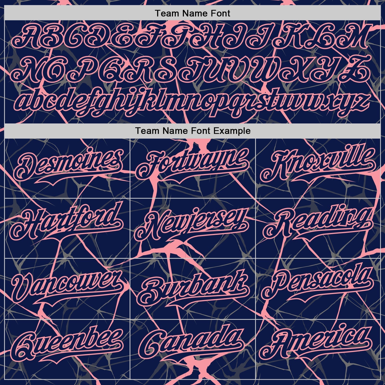Custom Navy Medium Pink 3D Pattern Design Abstract Network Authentic Baseball Jersey view 4