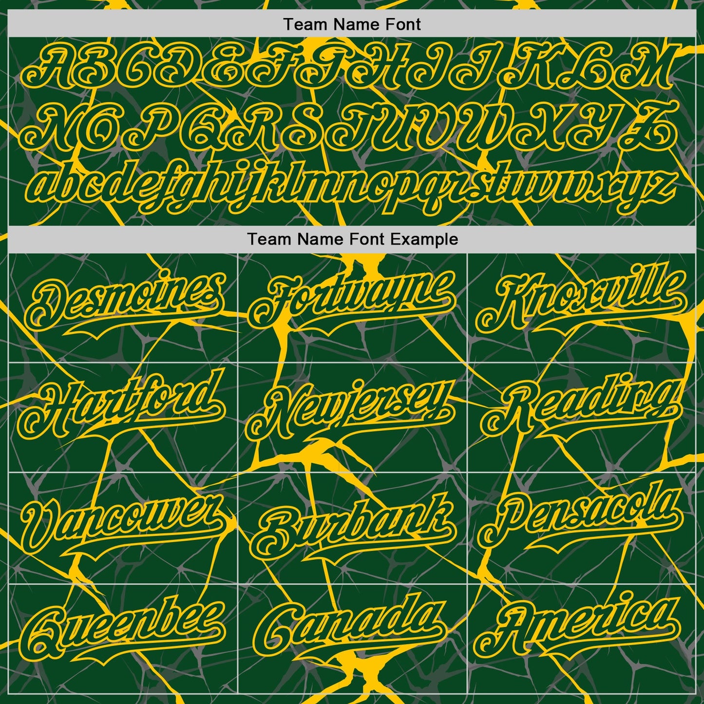 Custom Green Yellow 3D Pattern Design Abstract Network Authentic Baseball Jersey view 4