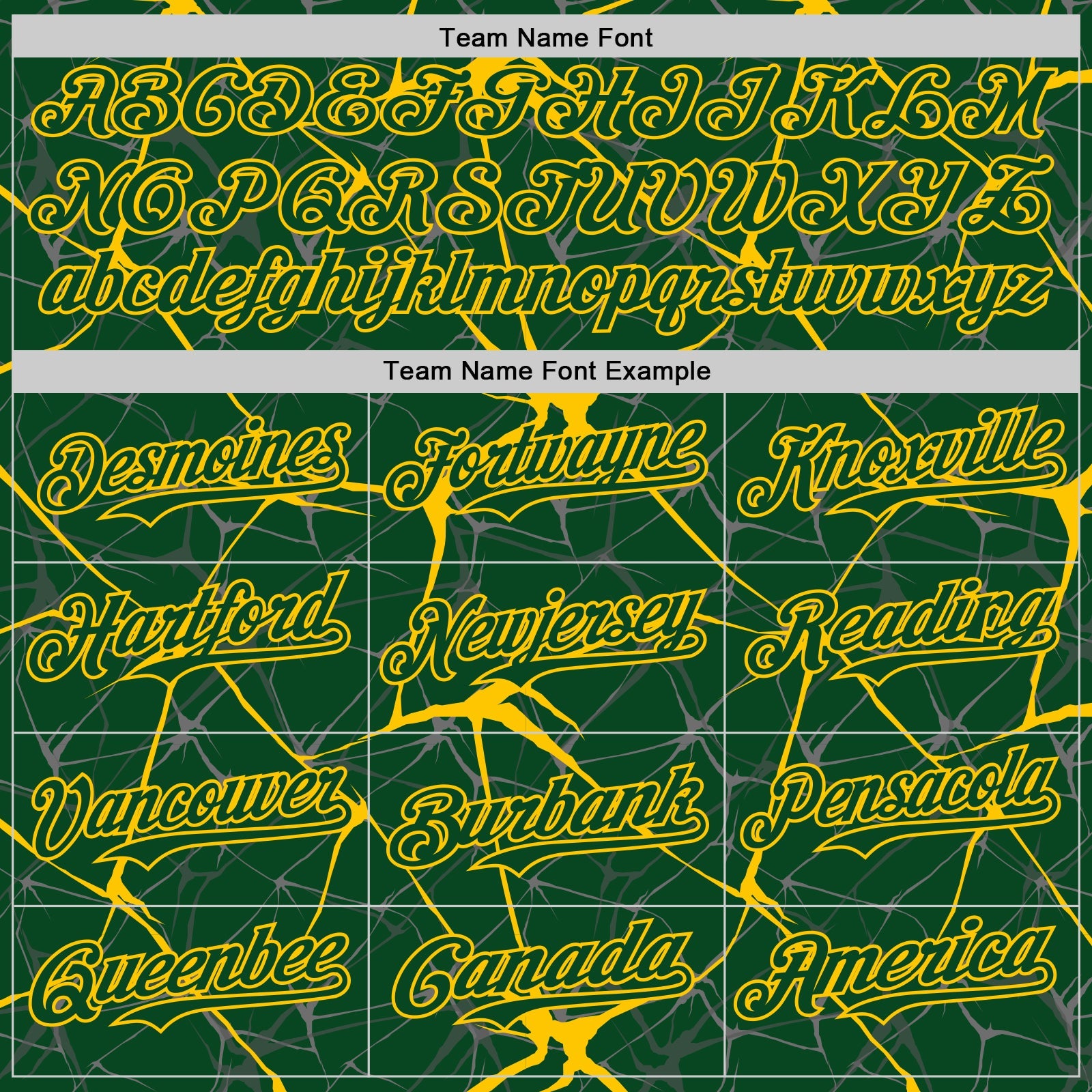 Custom Green Yellow 3D Pattern Design Abstract Network Authentic Baseball Jersey view 4