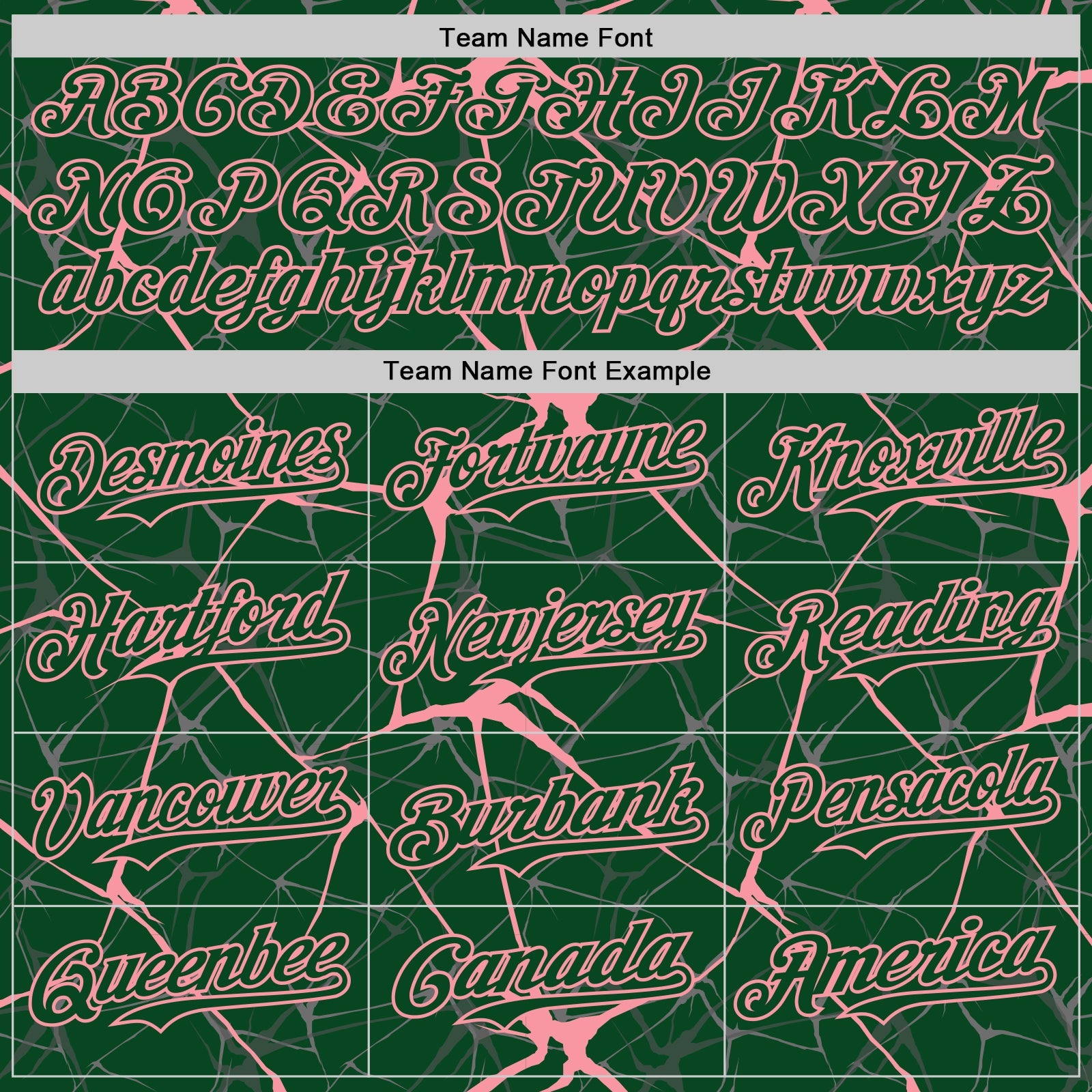 Custom Green Medium Pink 3D Pattern Design Abstract Network Authentic Baseball Jersey view 4