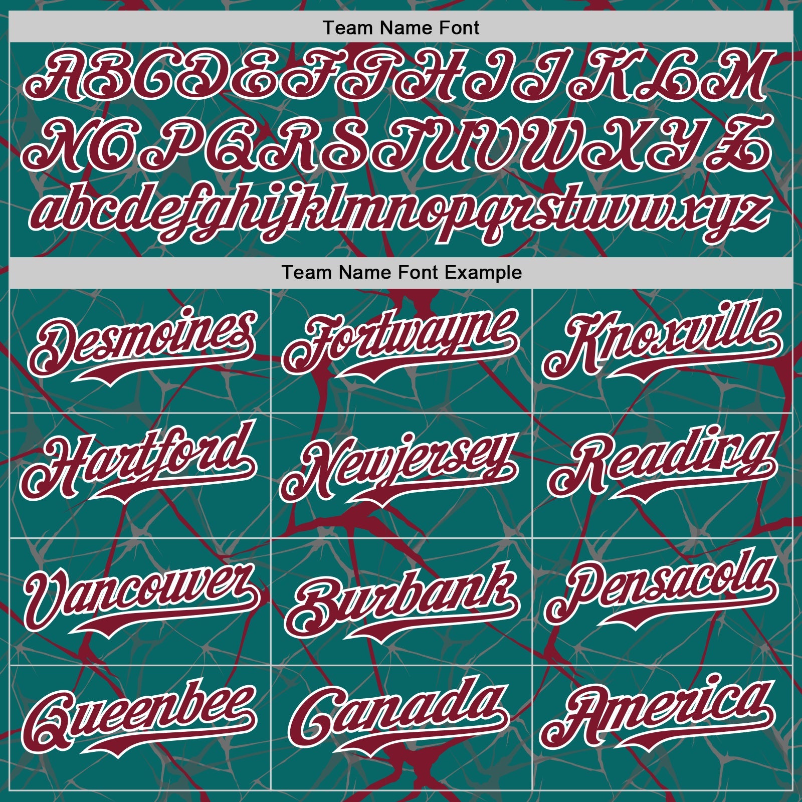 Custom Teal Crimson-White 3D Pattern Design Abstract Network Authentic Baseball Jersey view 4