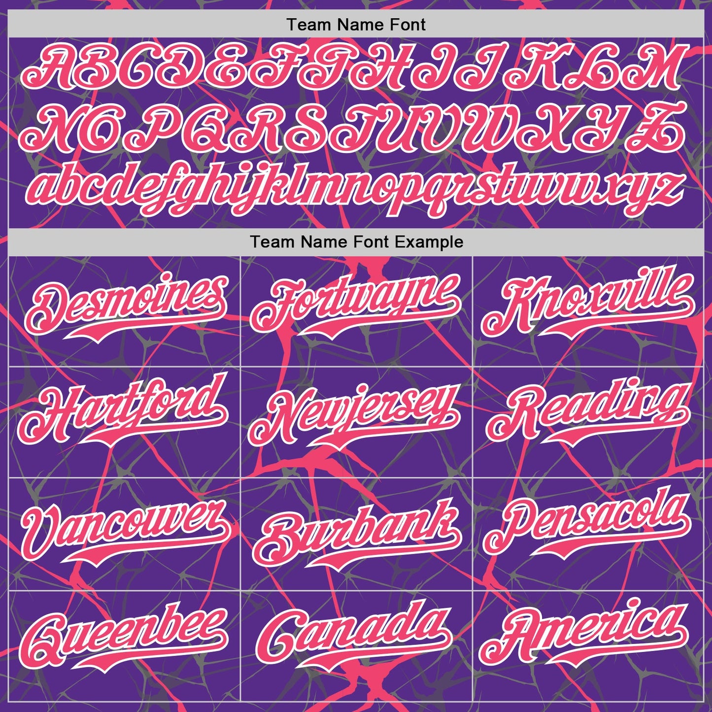 Custom Purple Neon Pink-White 3D Pattern Design Abstract Network Authentic Baseball Jersey view 4