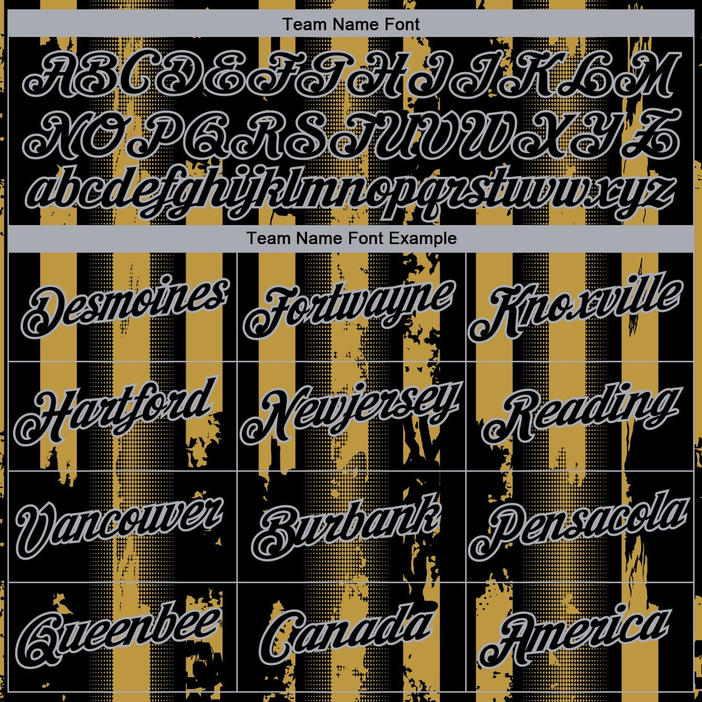 Custom Old Gold Black-Gray Vintage Vertical Stripe Fantasy Performance T-Shirt view 3