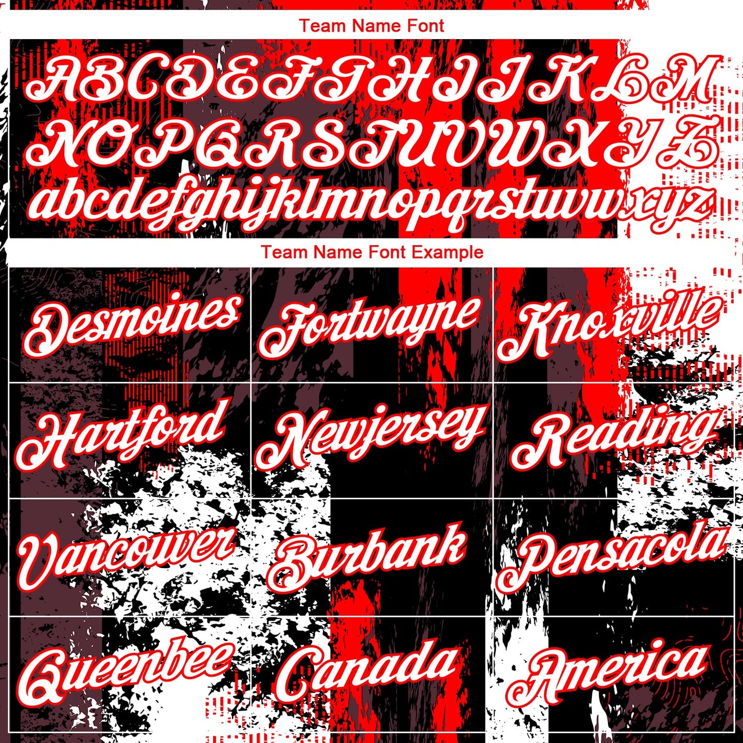 Custom Black White-Fire Red Concept Grunge Fantasy Performance T-Shirt view 3