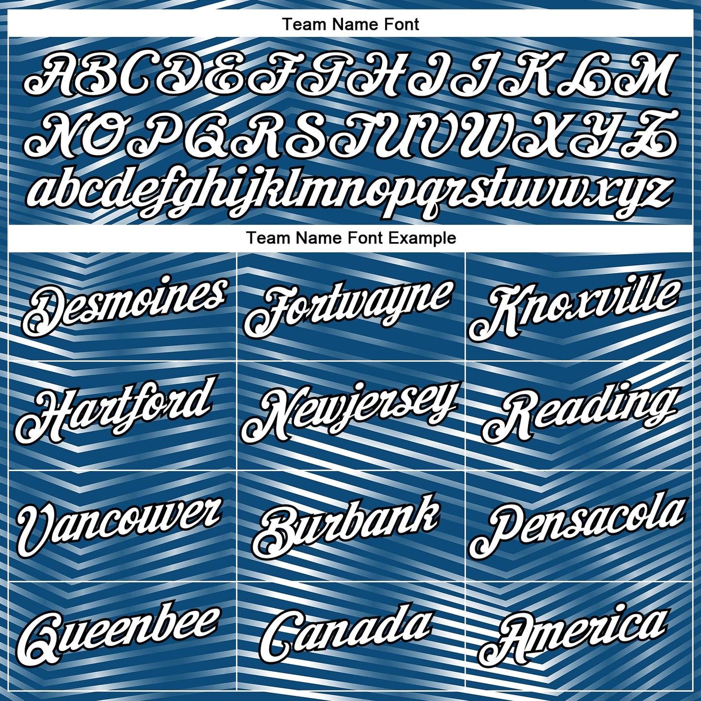 Custom Panther Blue White-Black Motion Stripe Morden Wave Performance T-Shirt view 3