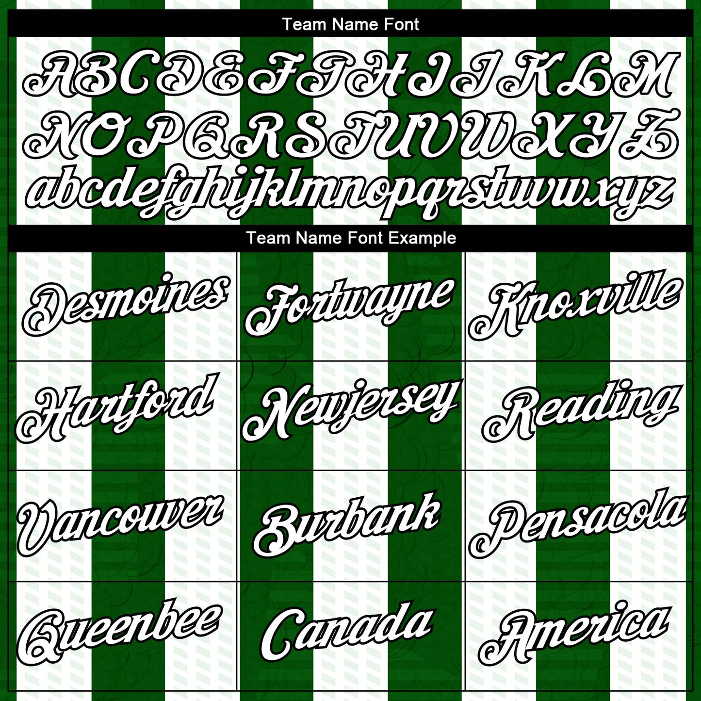 Custom Grass Green White-Black Vertical Stripe Vintage Style Performance T-Shirt view 3