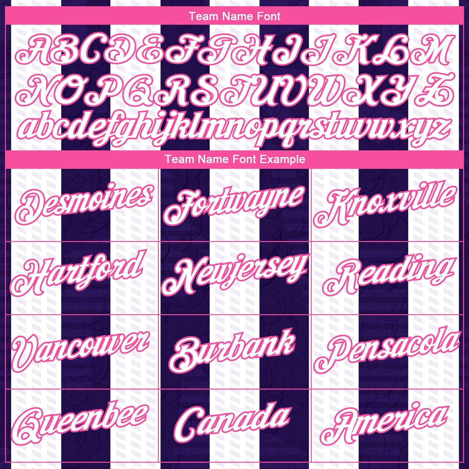 Custom Purple White-Pink Vertical Stripe Vintage Style Performance T-Shirt view 3