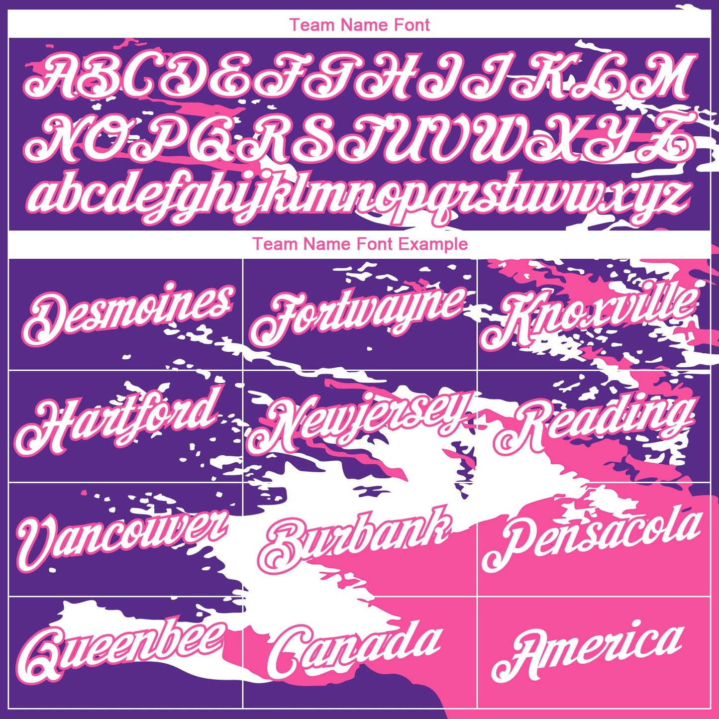 Custom Purple White-Pink Splash Performance T-Shirt view 3