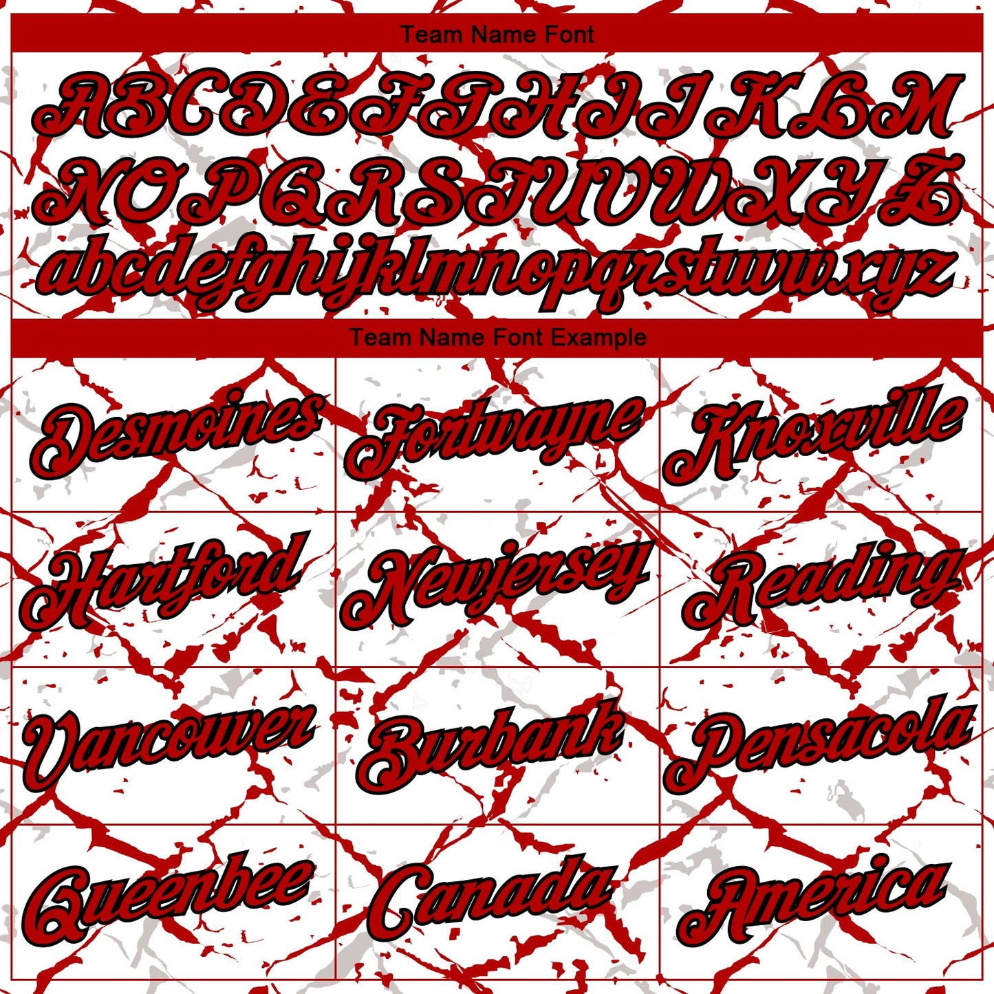 Custom White Red-Black Chain Link Cracked Performance T-Shirt view 3