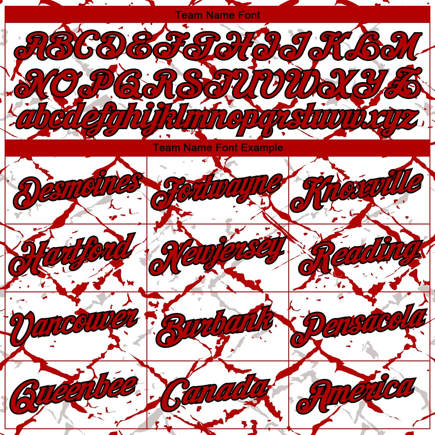 Custom White Red-Black Chain Link Cracked Performance T-Shirt view 3