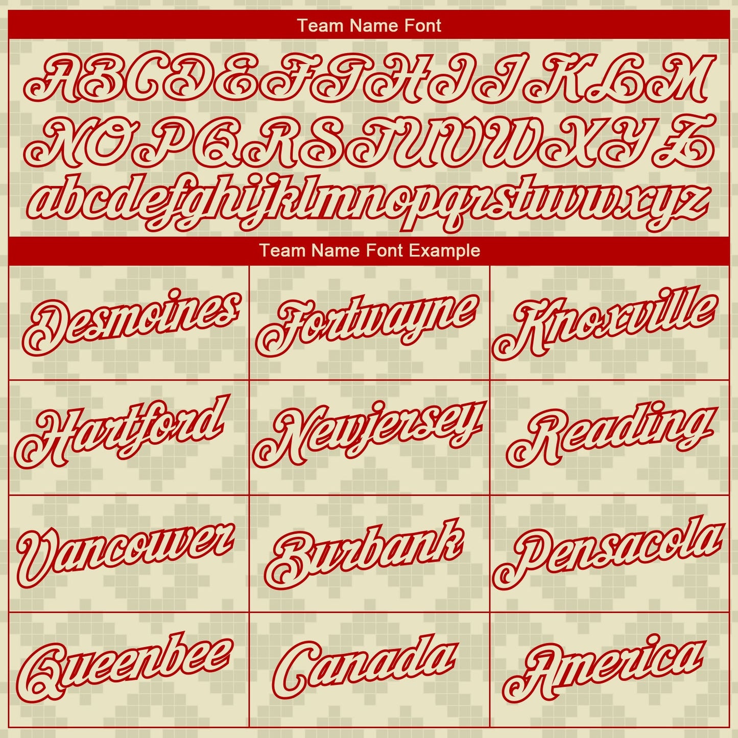 Custom City Cream-Red Geometric Diamond Subtle Grid Performance T-Shirt view 3