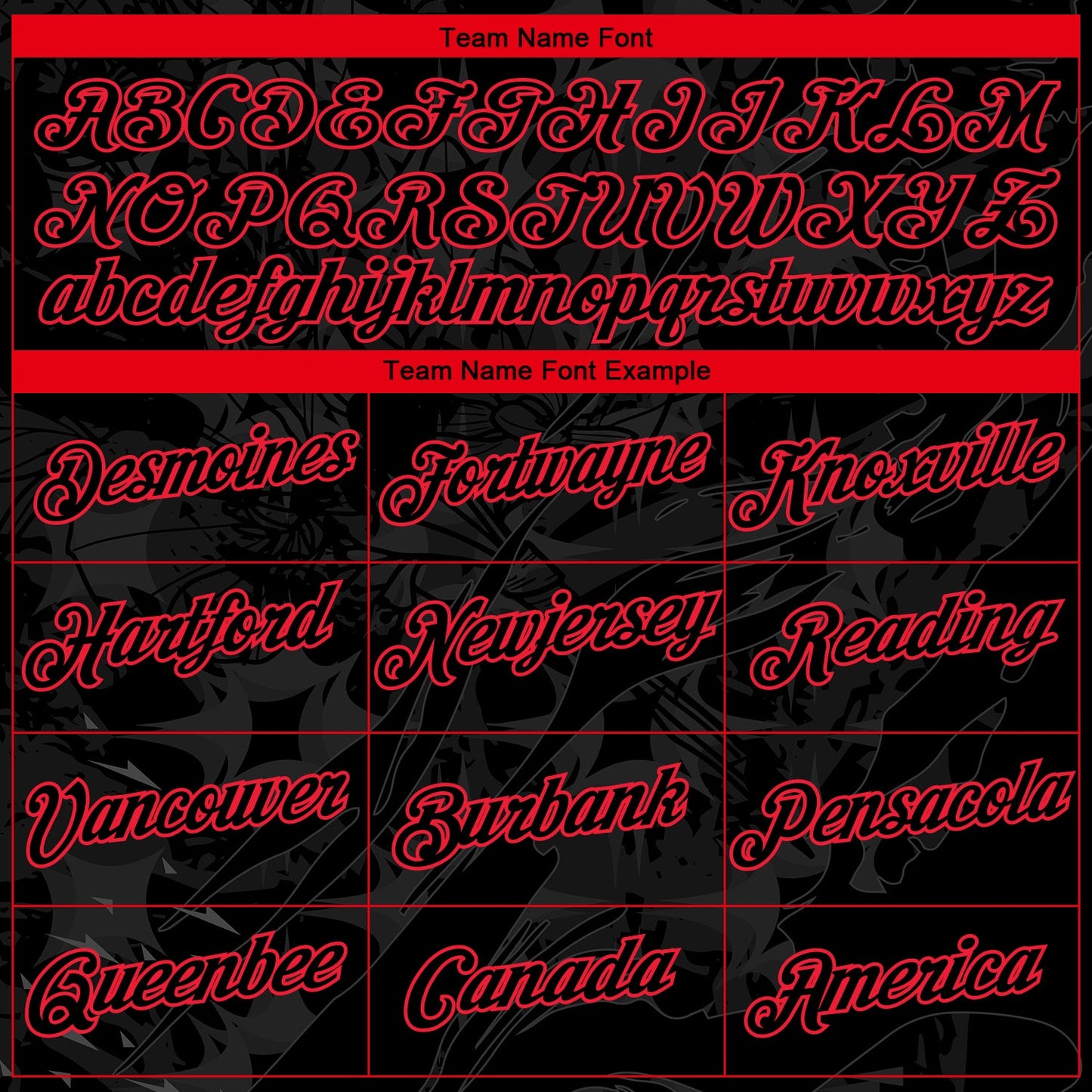 Custom Black-Fire Red Geometric Star Smoke Effect Performance T-Shirt view 3