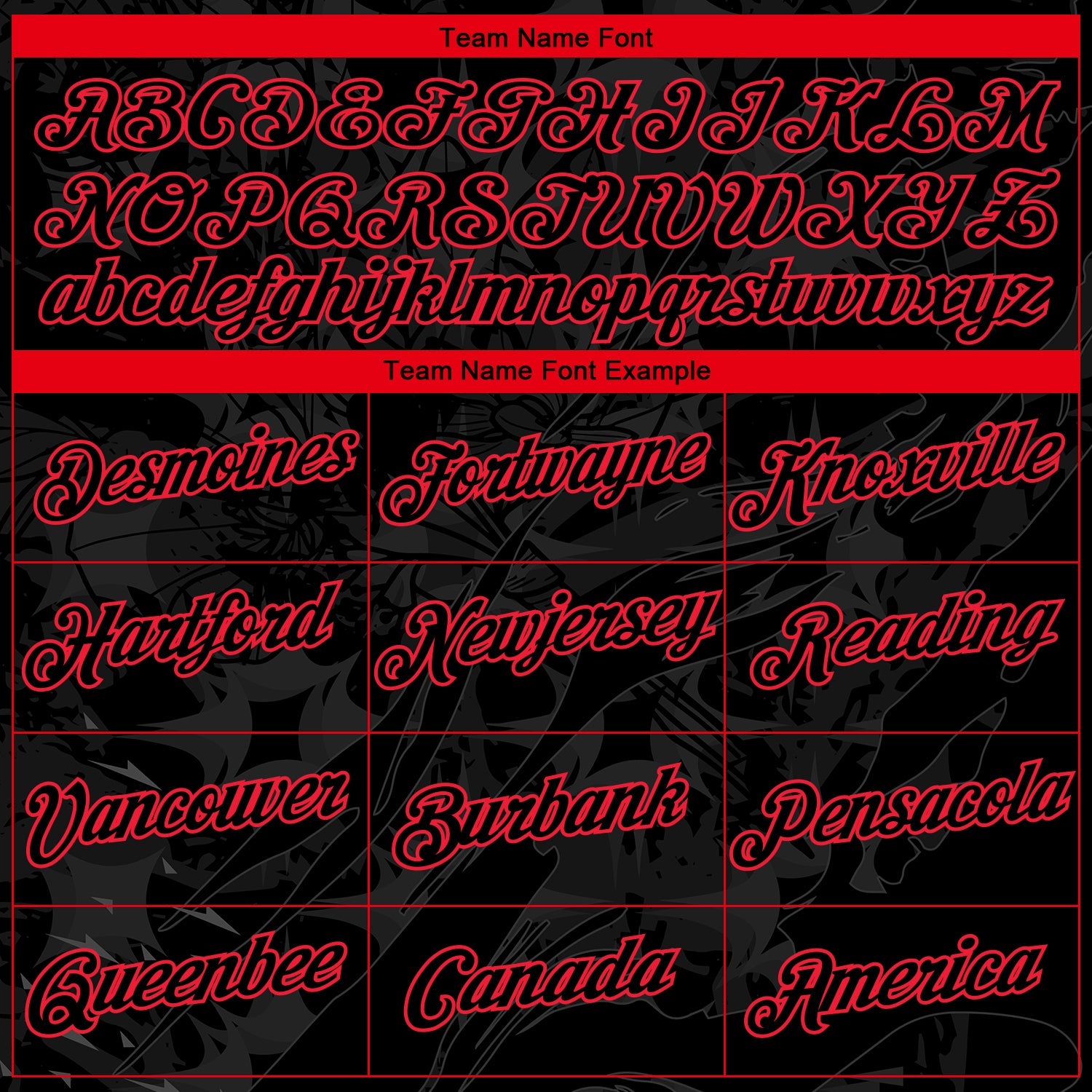 Custom Black-Fire Red Geometric Star Smoke Effect Performance T-Shirt view 3