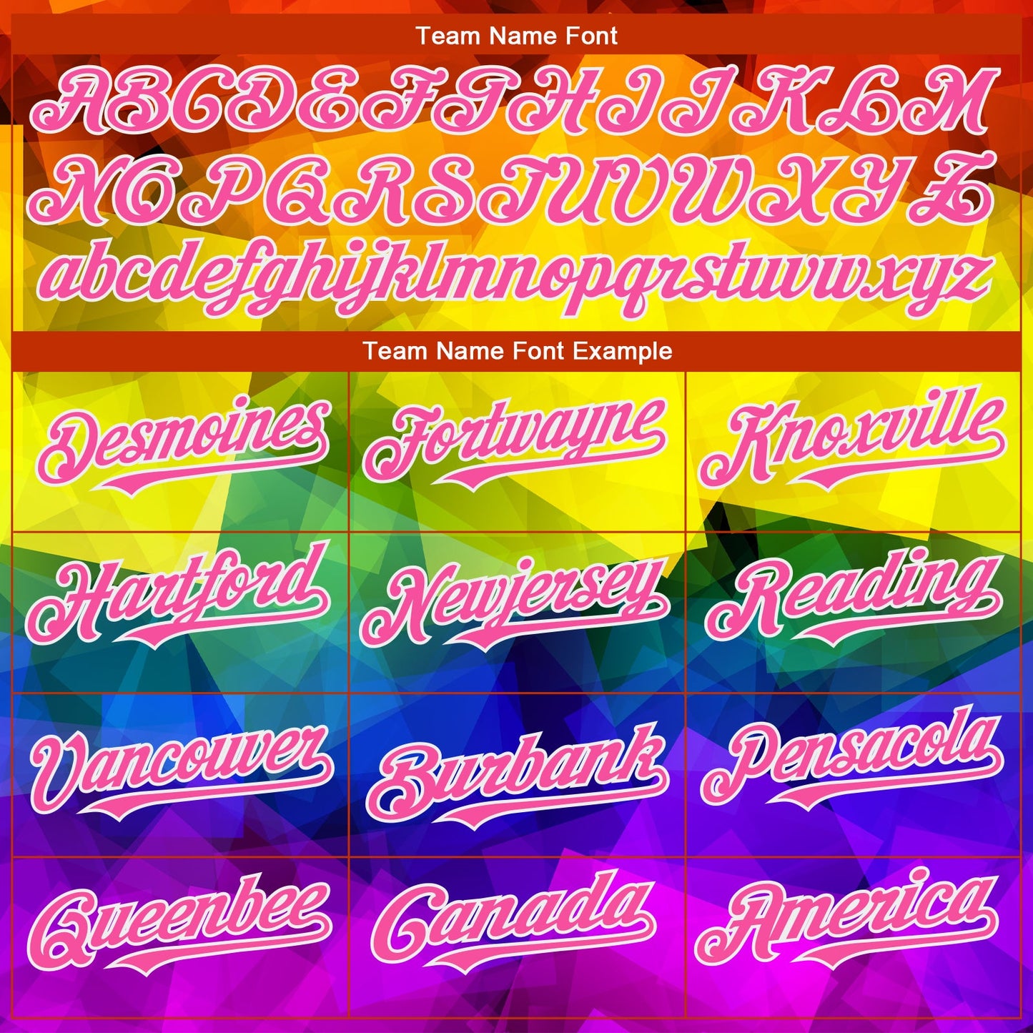 Custom Rainbow For Pride Month Love Is Love LGBT 3D Authentic Baseball Jersey view 4