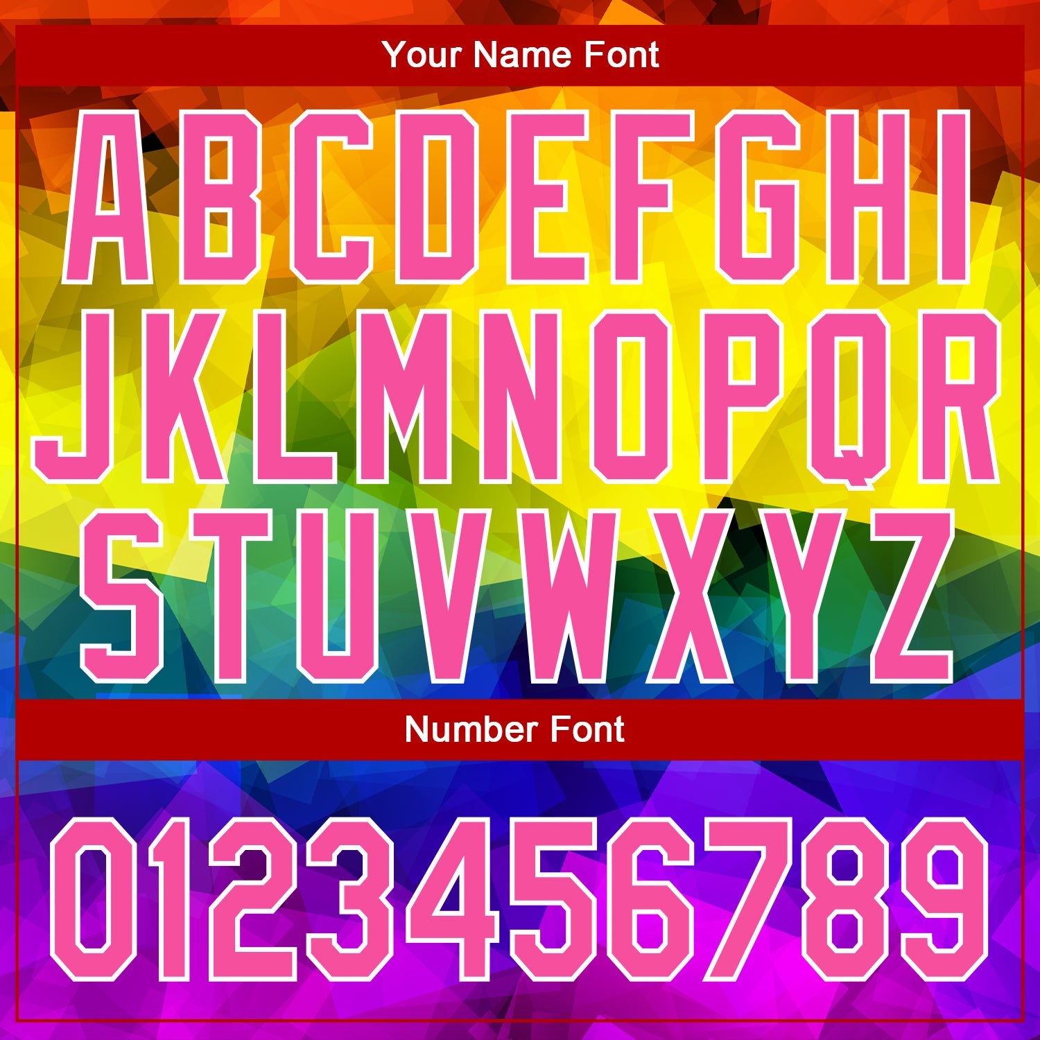 Custom Rainbow For Pride Month Love Is Love LGBT 3D Authentic Baseball Jersey view 5
