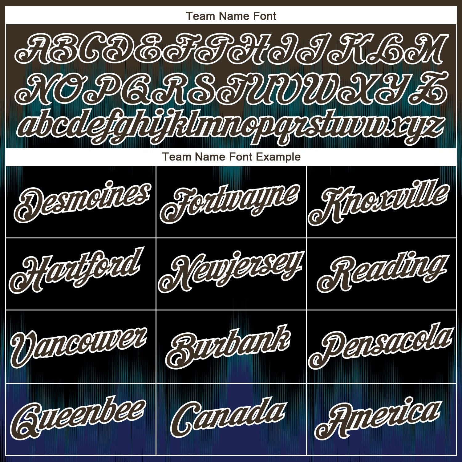 Custom Brown Black Royal-White Bermuda Playa Fade Effect Performance T-Shirt view 3