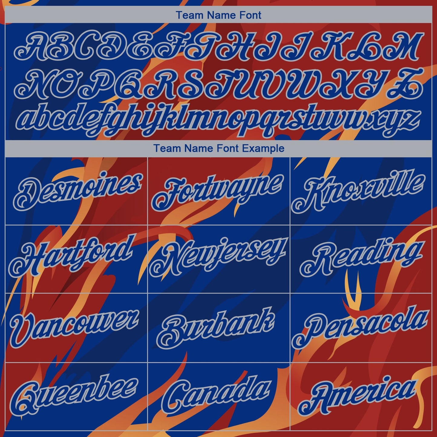 Custom Royal Texas Orange-Gray Flame Abstract Style Performance T-Shirt view 3