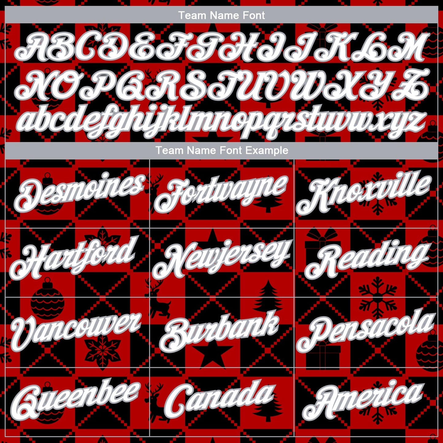 Custom Black White Red-Gray Christmas Buffalo Check Performance T-Shirt view 3