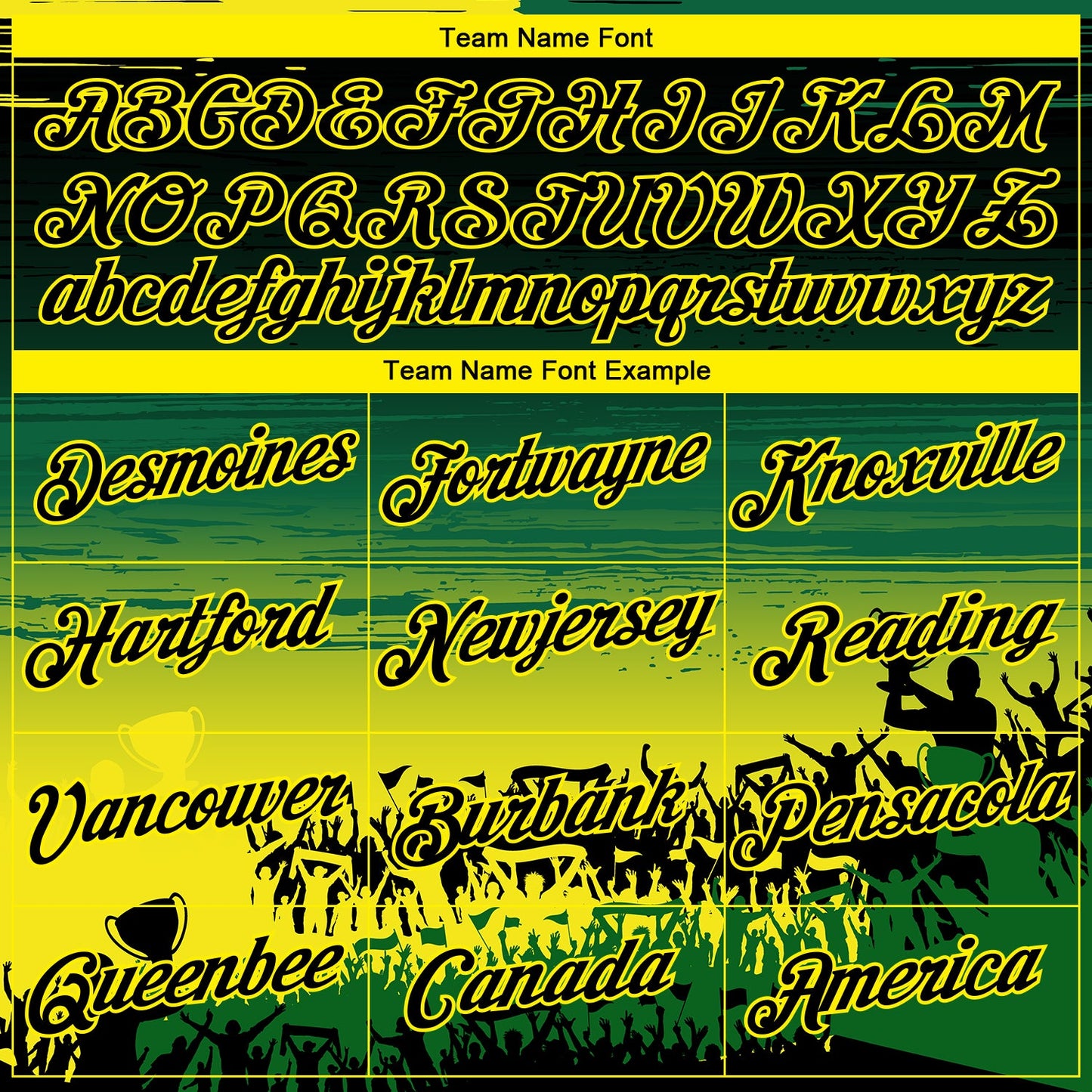 Custom Black Kelly Green-Light Yellow Leopard Performance T-Shirt view 3