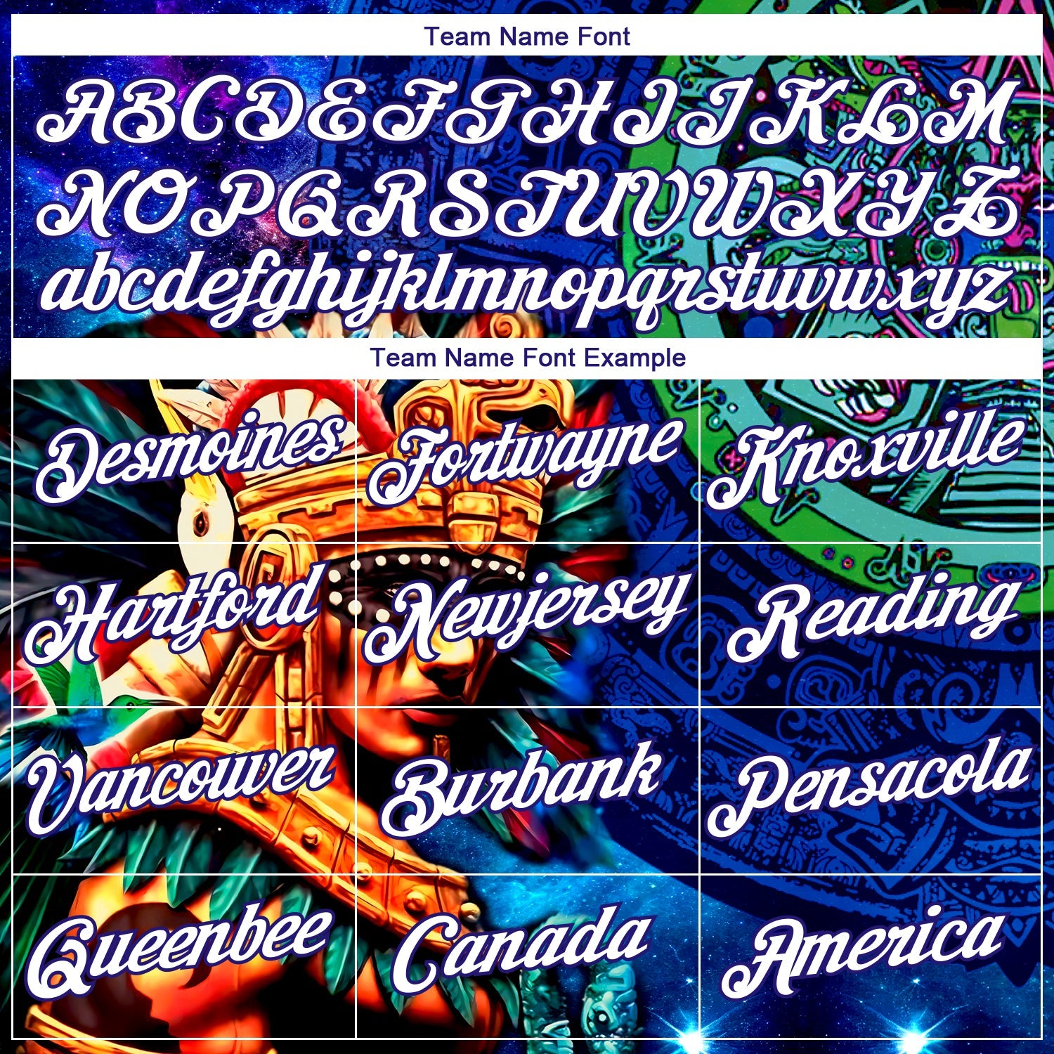 Custom Dark Purple-White Azteca Huitzilopochtli Performance T-Shirt view 3