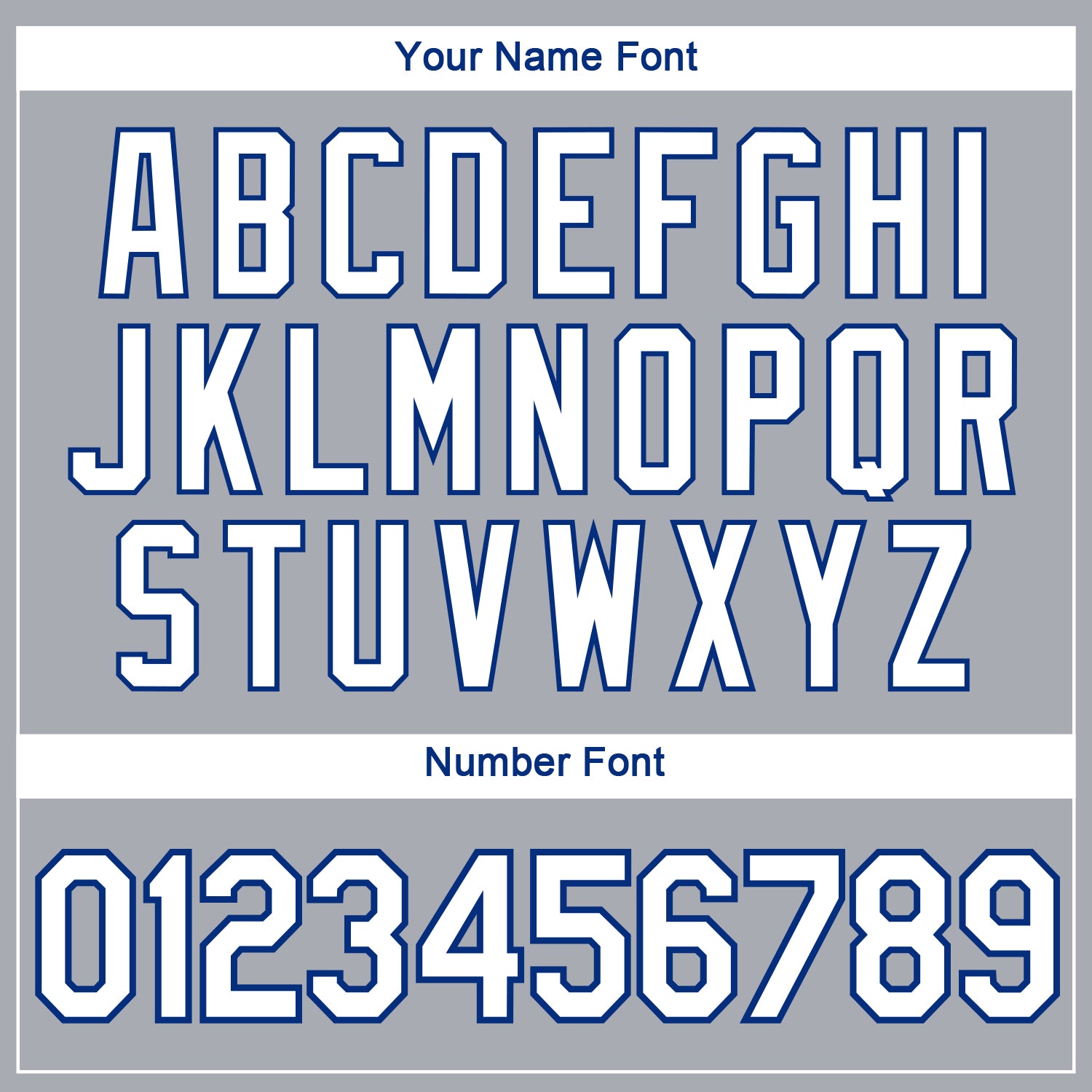 Custom Gray White-Royal Geometric Letter Chevron Stripe Performance T-Shirt view 4