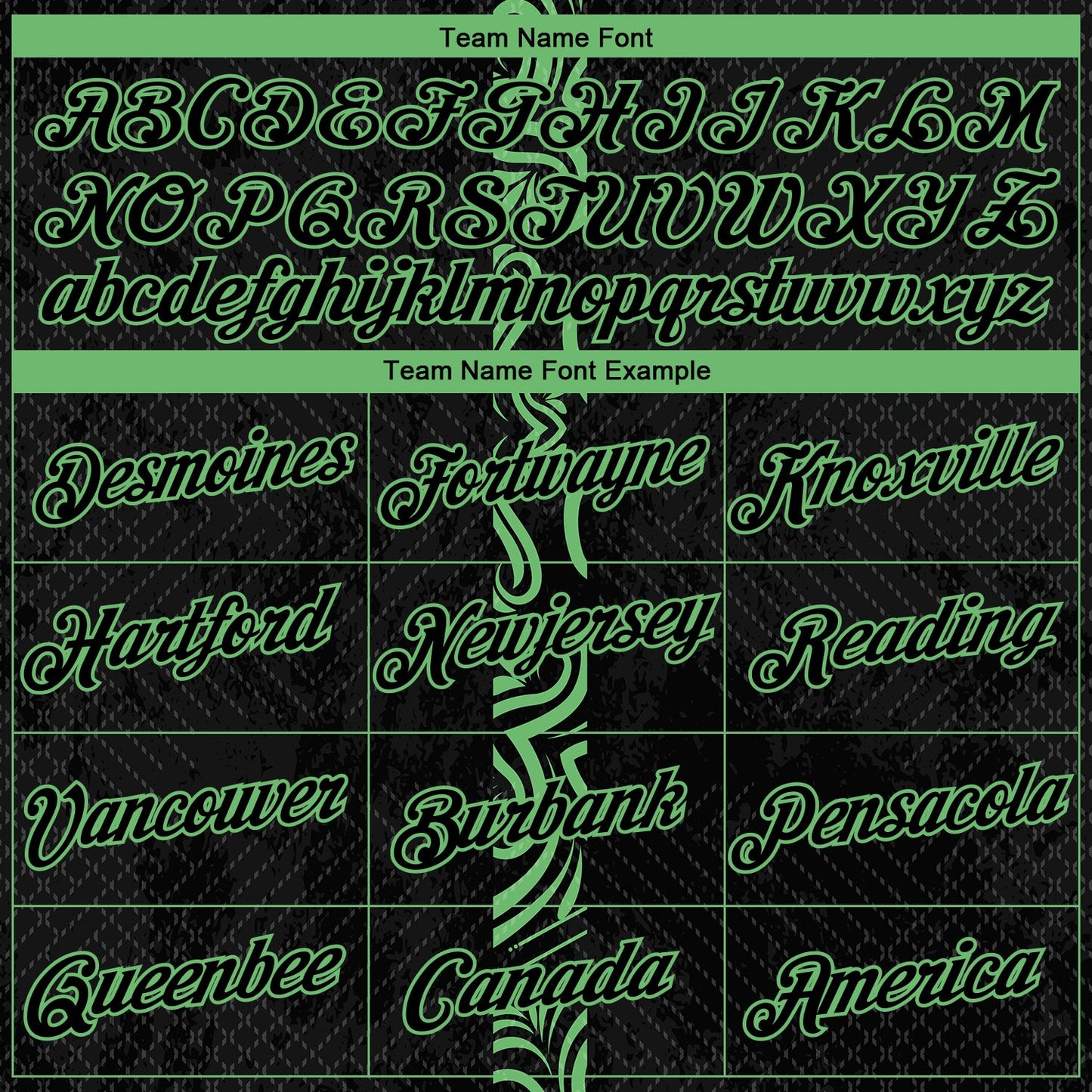 Custom Black-Pea Green Geometric Tribal Sportswear Performance T-Shirt view 3
