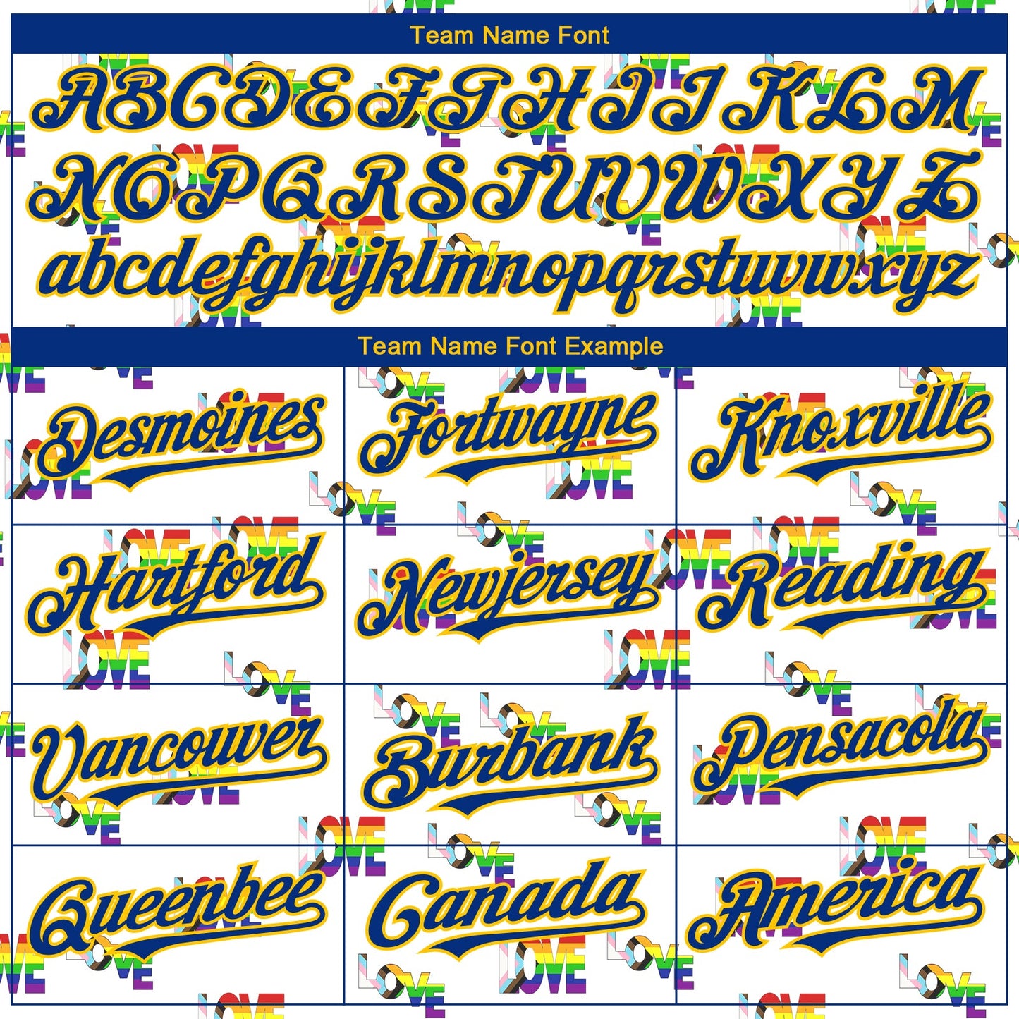 Custom Rainbow For Pride Month Love Is Love LGBT 3D Authentic Baseball Jersey view 4