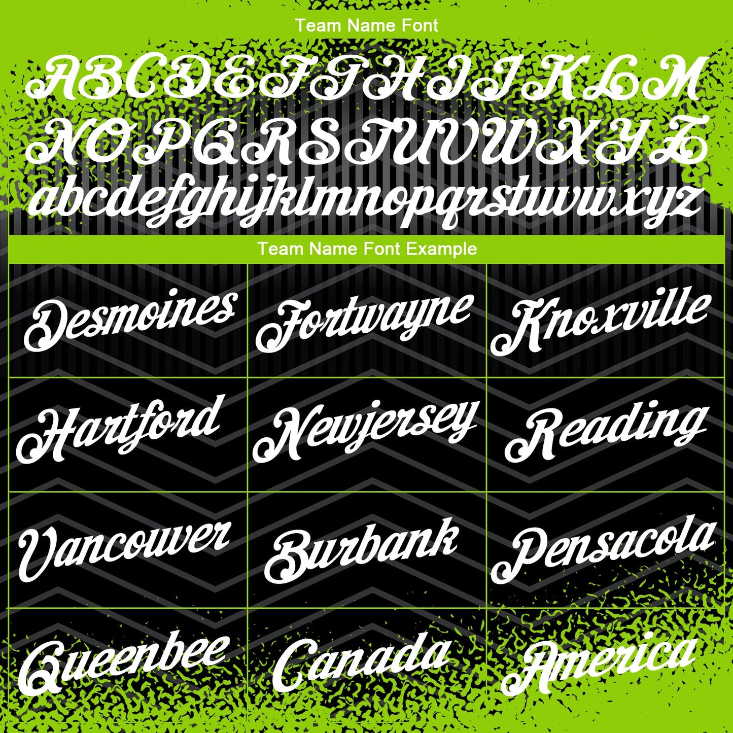 Custom Neon Green Black-White Gradient Speckle Geometric Sportswear Performance T-Shirt view 3