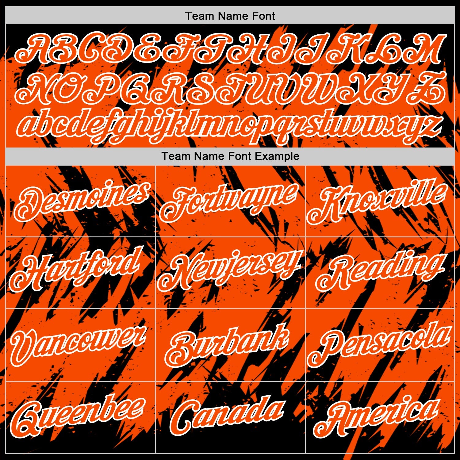 Custom Black Orange-White Torn Sharp Brush Stroke Splatter Performance T-Shirt view 3