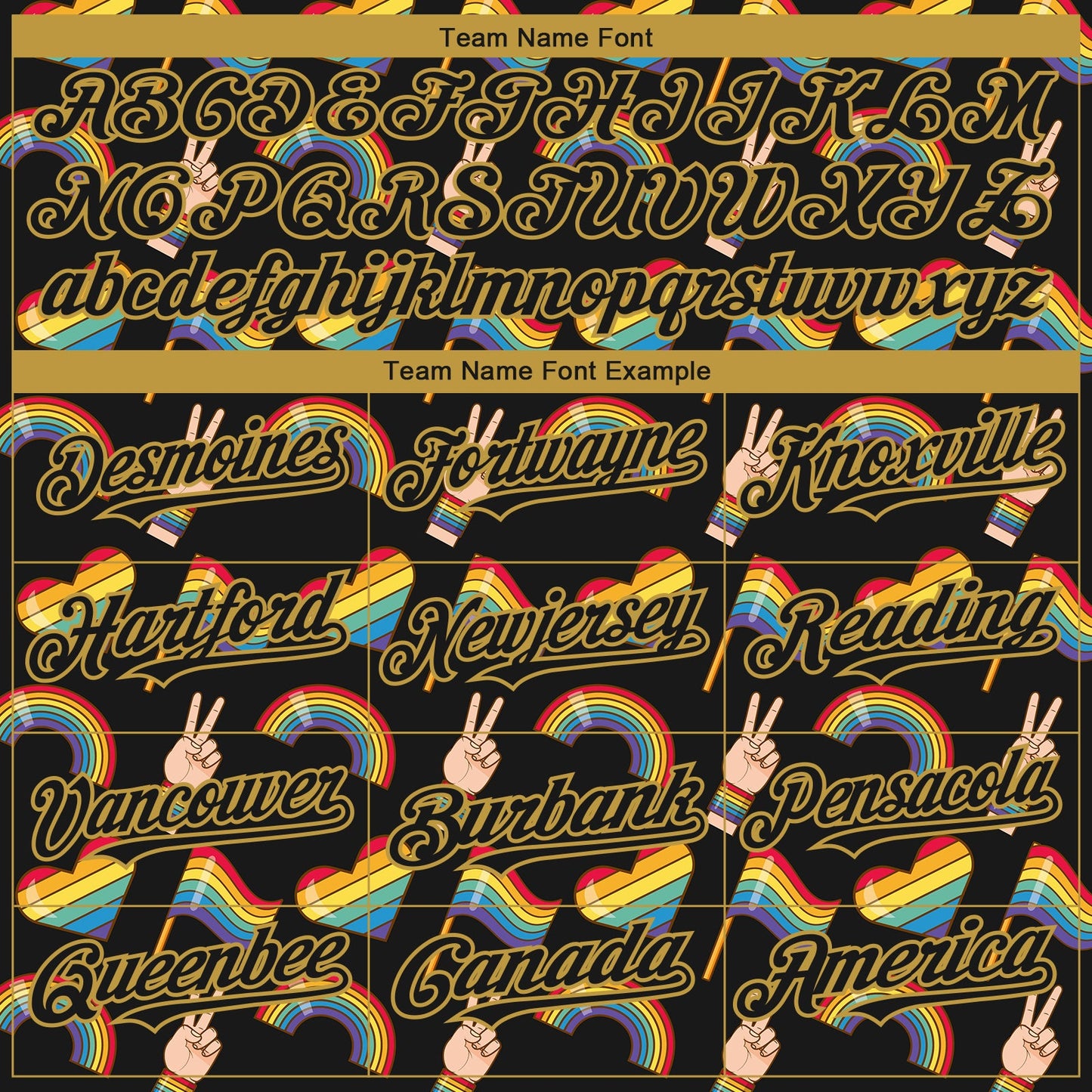 Custom Rainbow For Pride Month Love Is Love LGBT 3D Authentic Baseball Jersey view 4