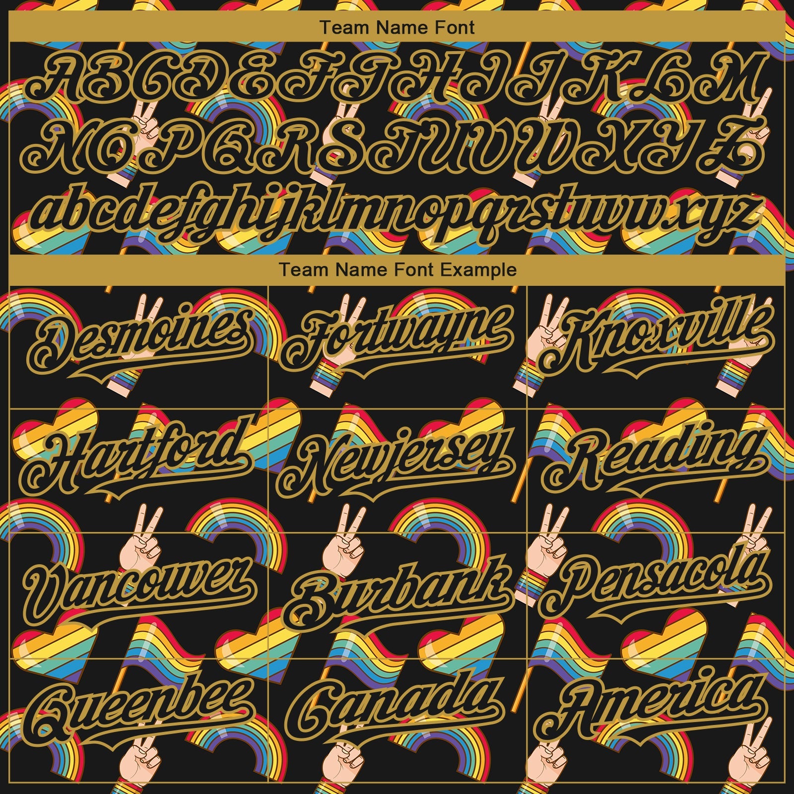 Custom Rainbow For Pride Month Love Is Love LGBT 3D Authentic Baseball Jersey view 4