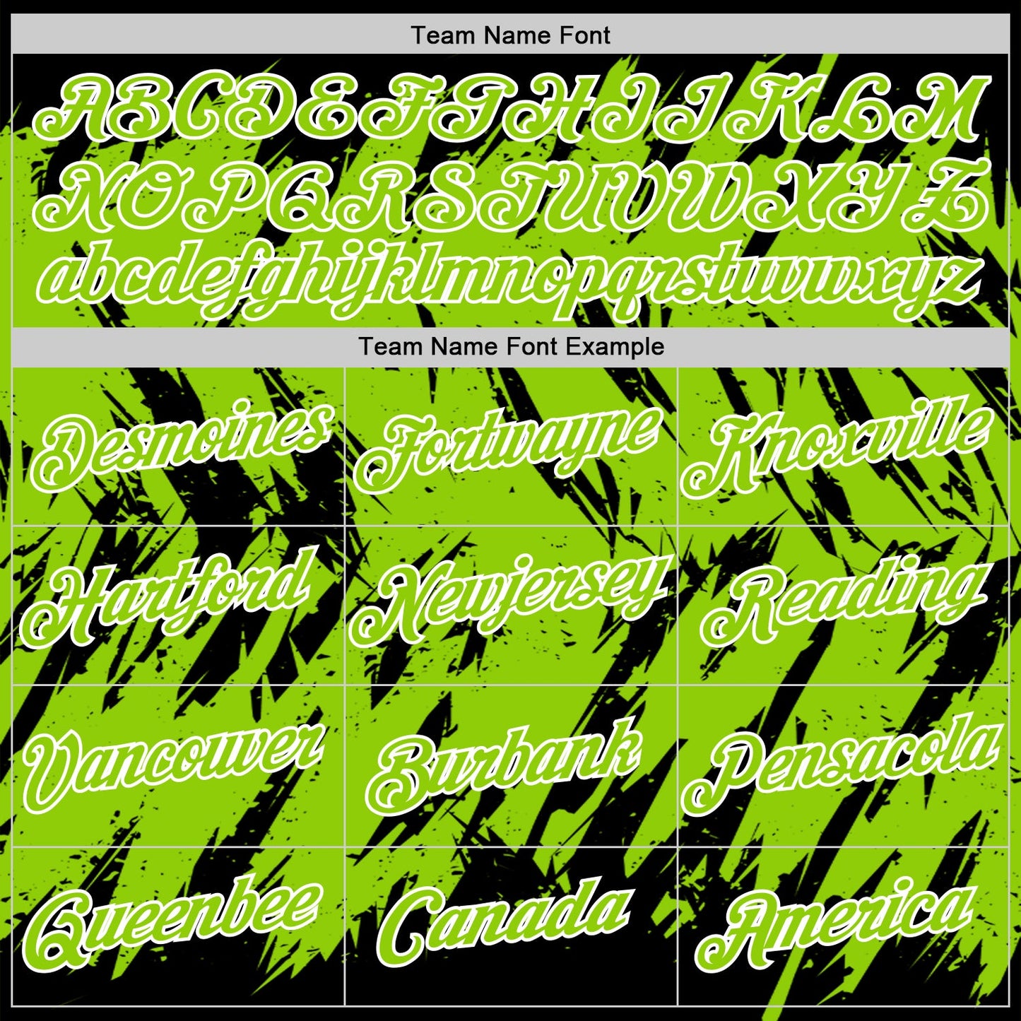 Custom Black Neon Green-White Torn Sharp Brush Stroke Splatter Performance T-Shirt view 3
