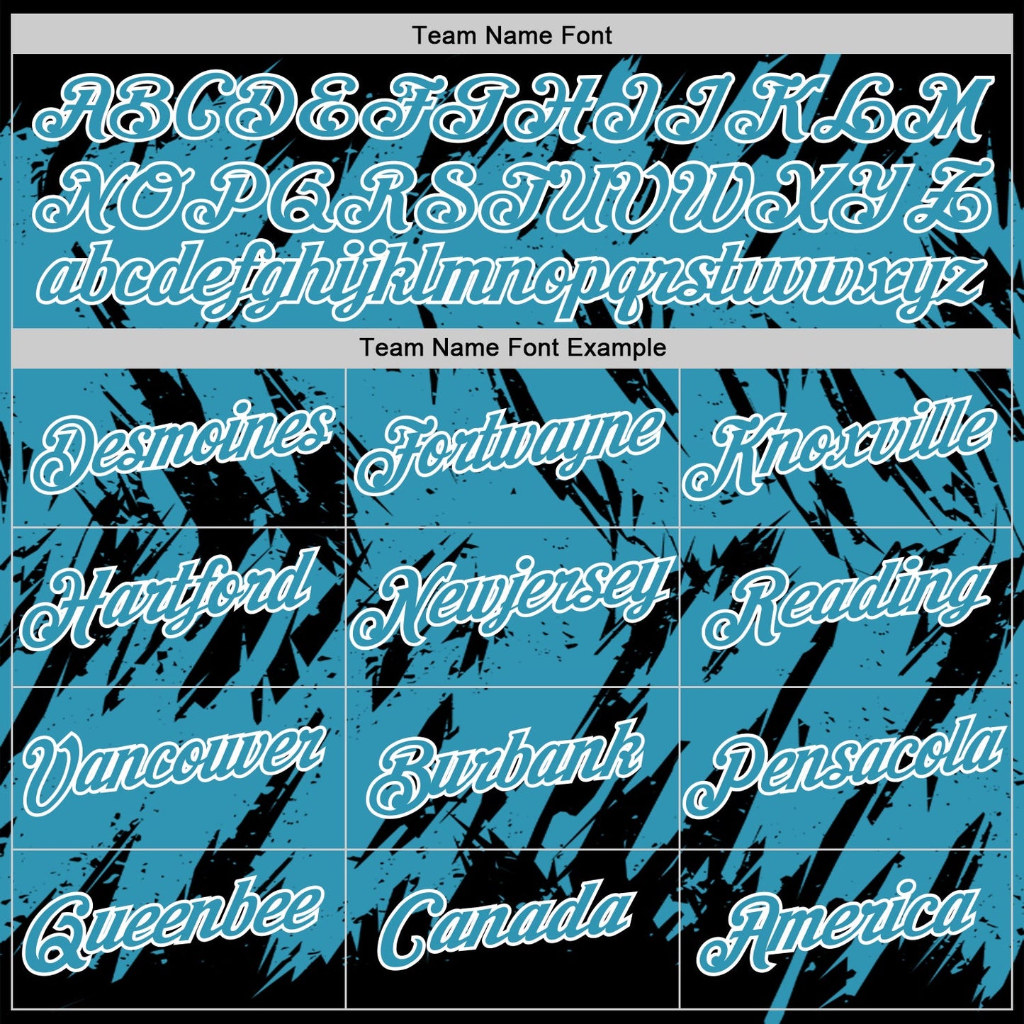 Custom Black Panther Blue-White Torn Sharp Brush Stroke Splatter Performance T-Shirt view 3