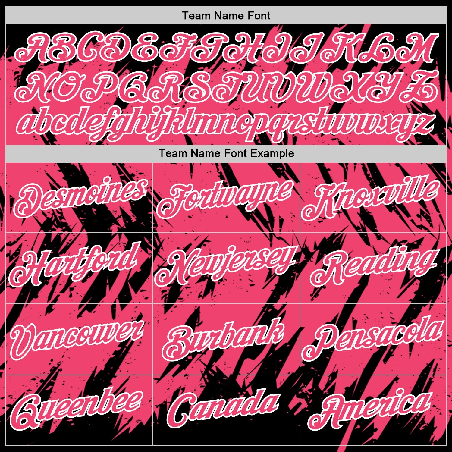 Custom Black Neon Pink-White Torn Sharp Brush Stroke Splatter Performance T-Shirt view 3