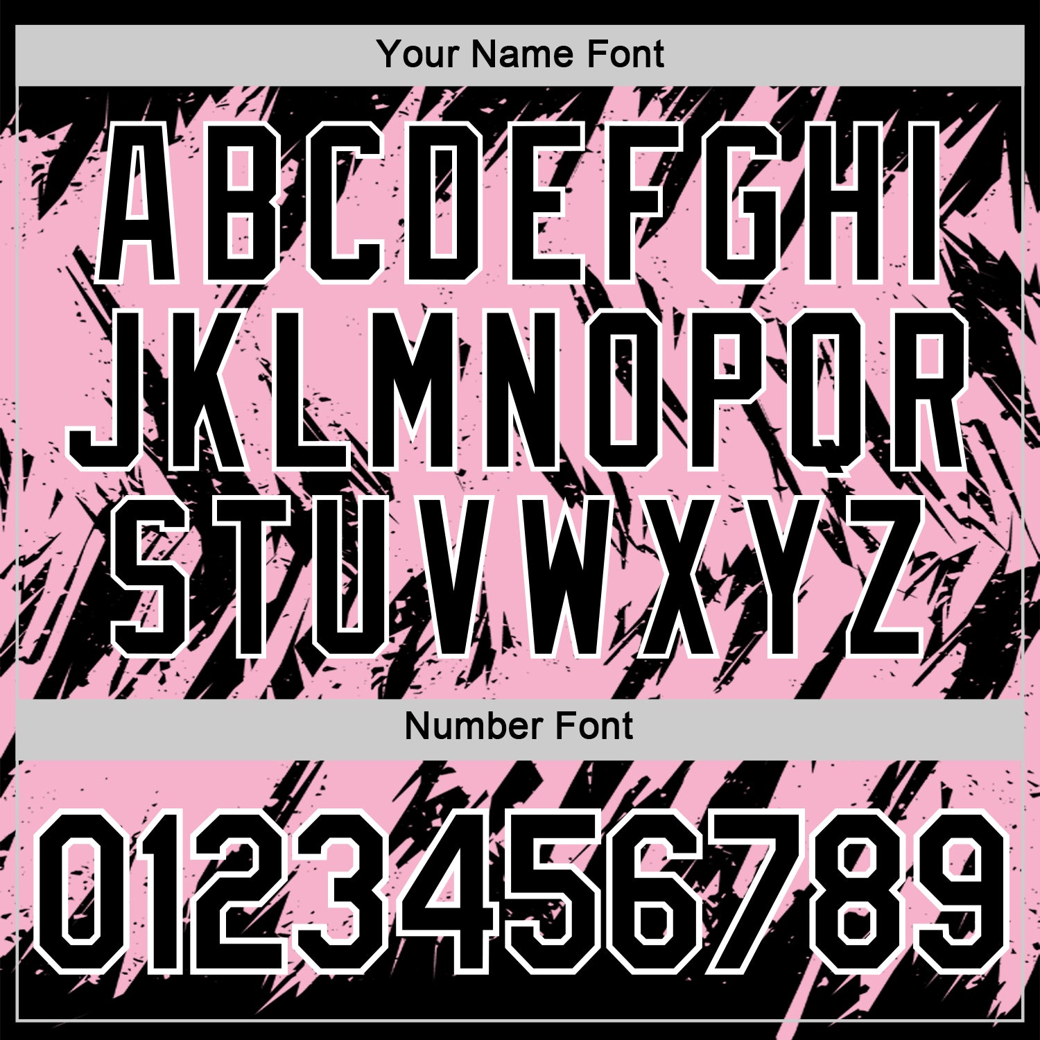 Custom Black Light Pink-White Torn Sharp Brush Stroke Splatter Performance T-Shirt view 4